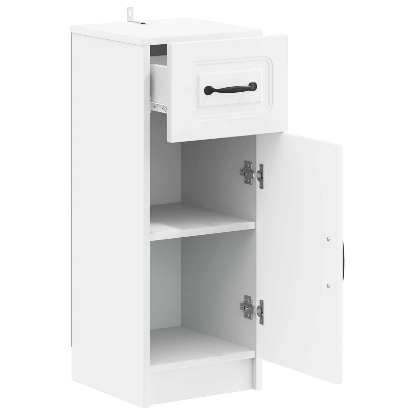 Bathroom Storage Cabinet UTRECHT White 30 x 31 x 77 cm