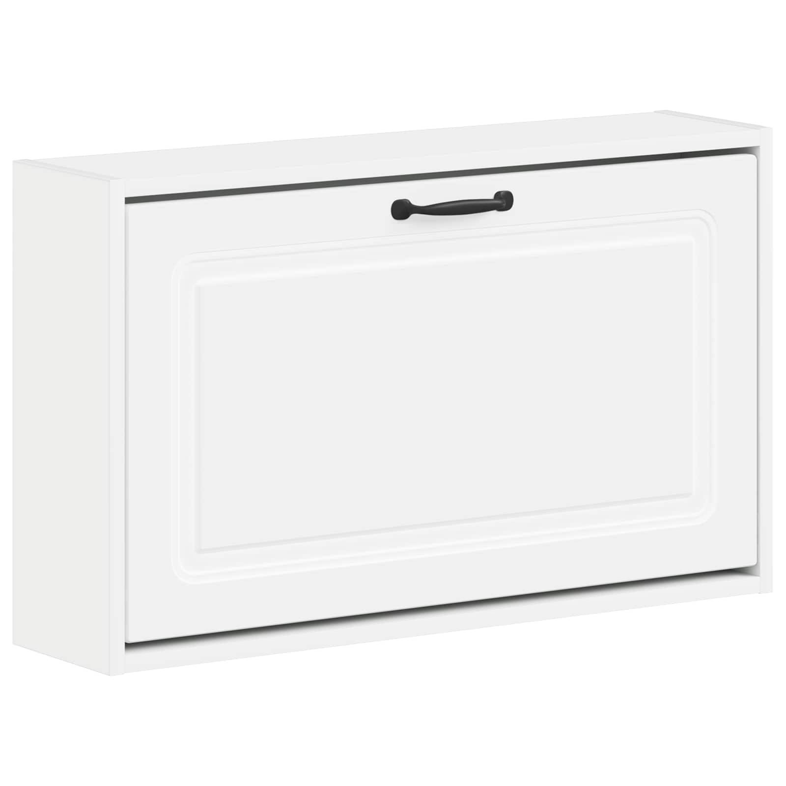 Wall-Mounted Shoe Cabinet UTRECHT 71 x 17 x 43 cm White