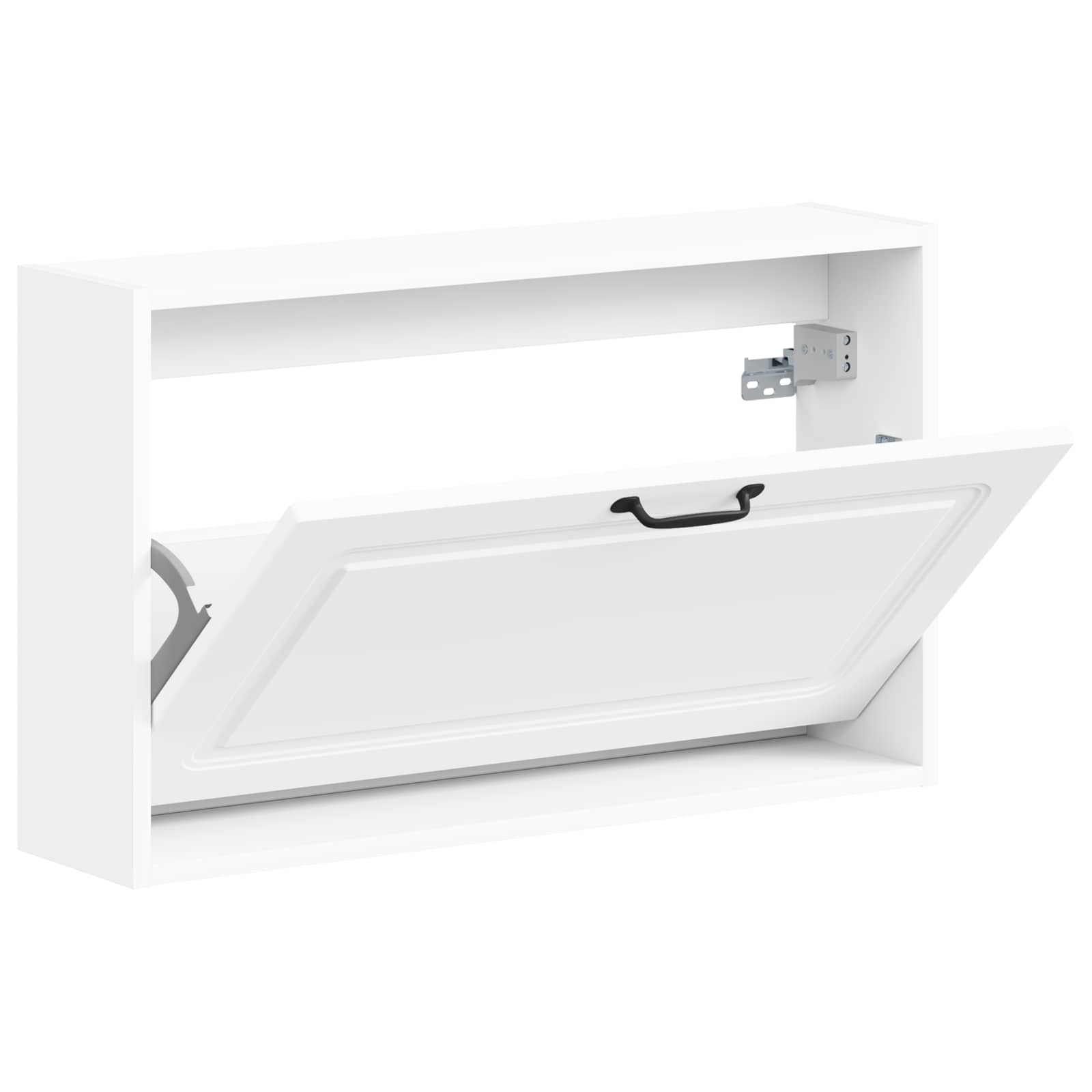 Wall-Mounted Shoe Cabinet UTRECHT 71 x 17 x 43 cm White