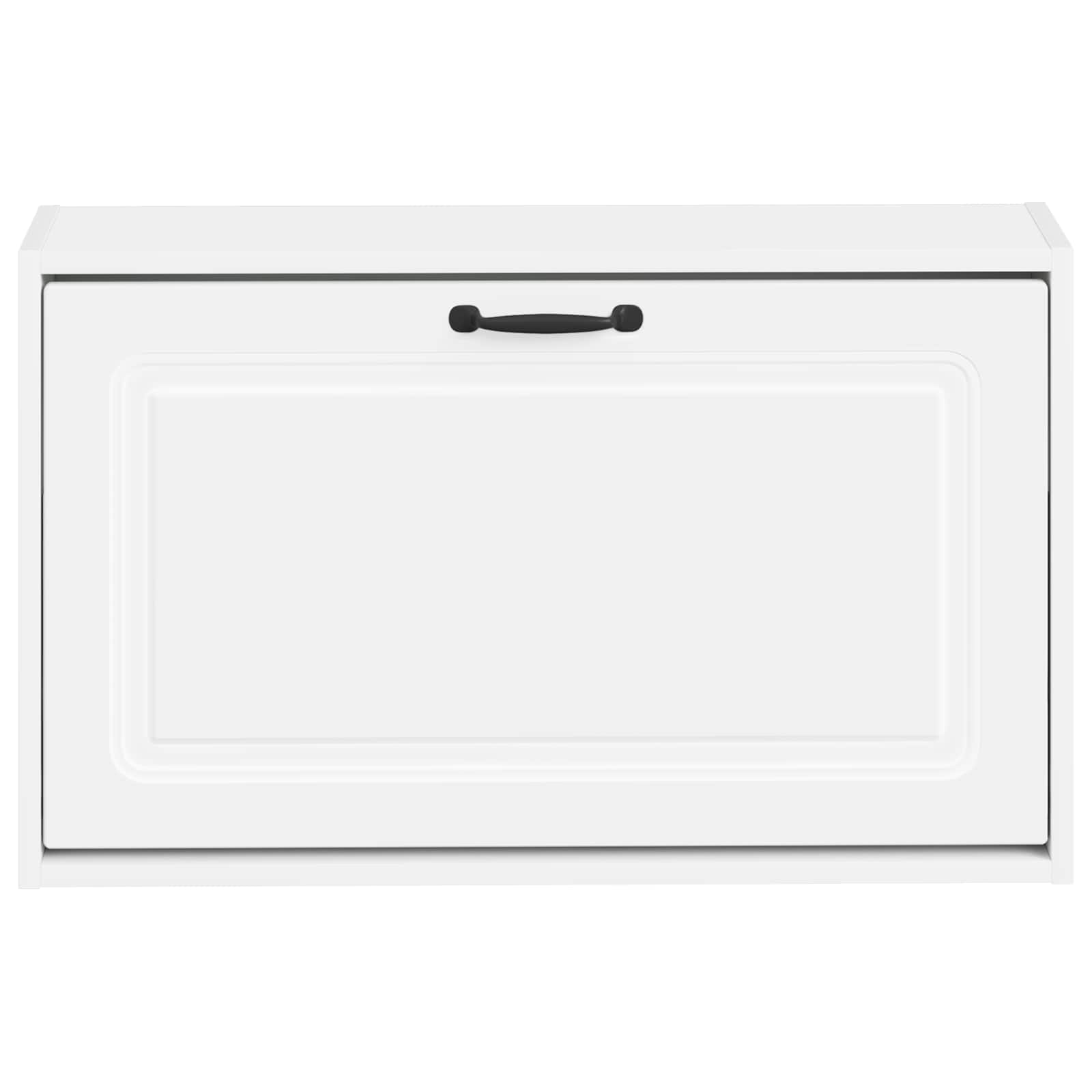 Wall-Mounted Shoe Cabinet UTRECHT 71 x 17 x 43 cm White