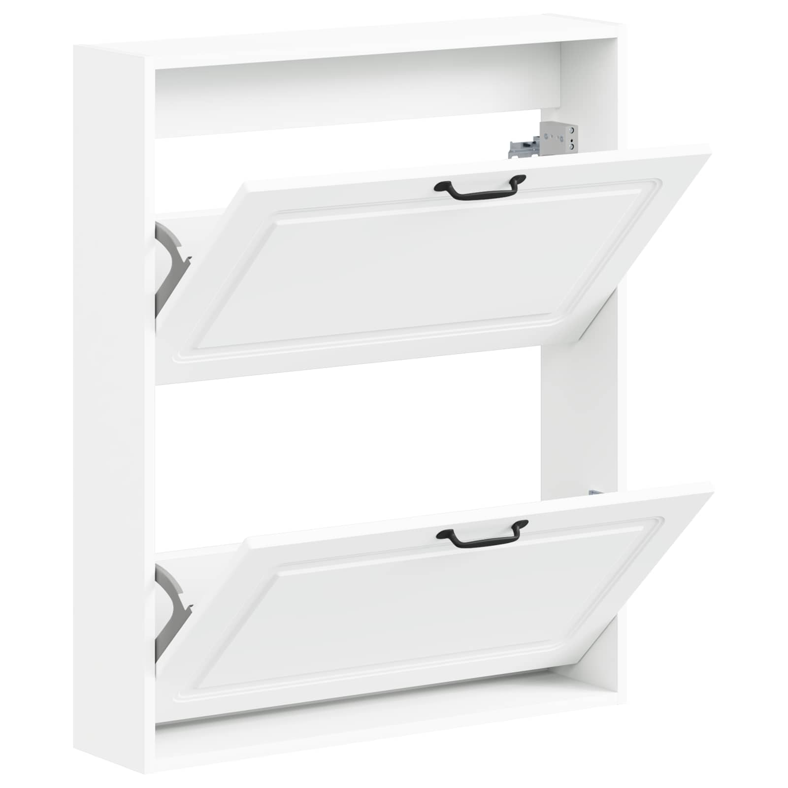 Wall-Mounted Shoe Cabinet UTRECHT 71 x 17 x 86 cm White