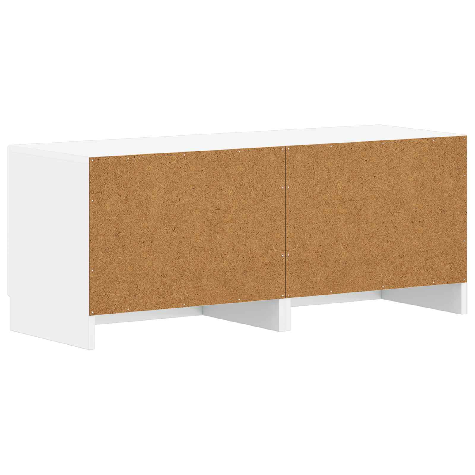 TV Cabinet White Engineered Wood