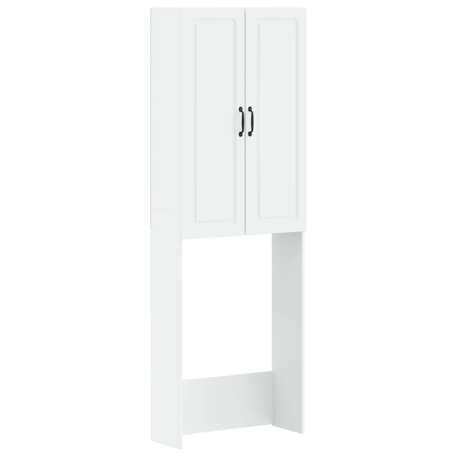 Toilet Cabinet UTRECHT White 66 x 25.5 x 190 cm Engineered Wood