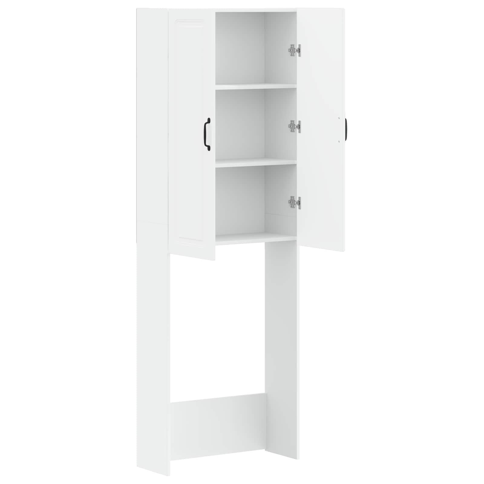 Toilet Cabinet UTRECHT White 66 x 25.5 x 190 cm Engineered Wood