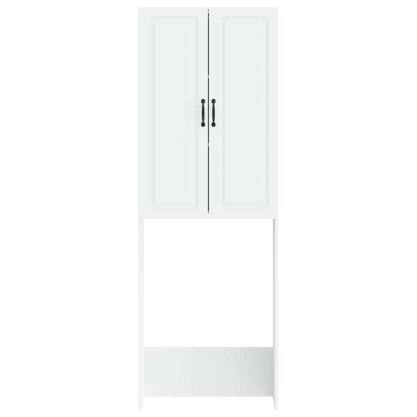 Toilet Cabinet UTRECHT White 66 x 25.5 x 190 cm Engineered Wood
