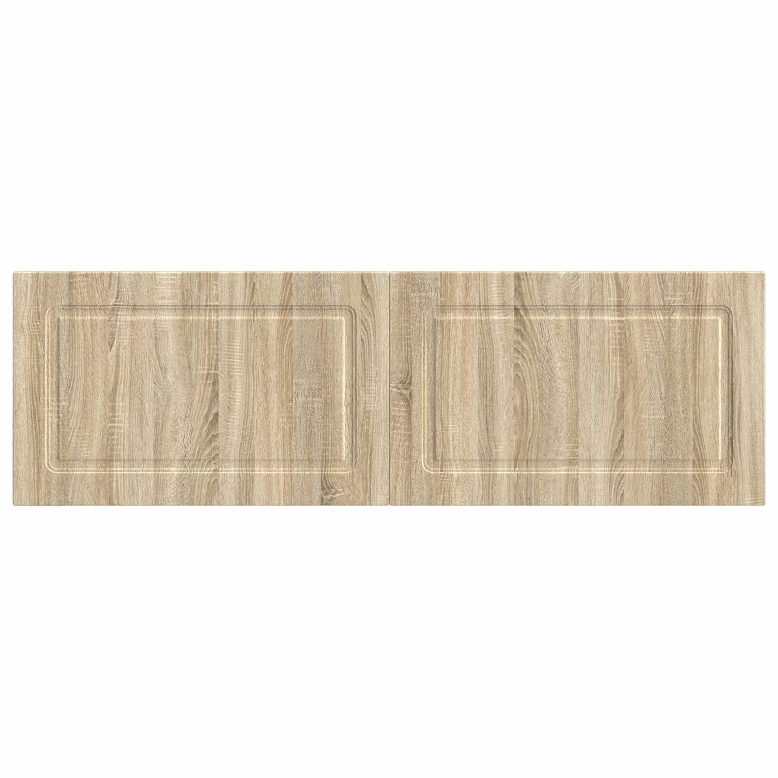 Wall-Mounted Headboard UTRECHT Sonoma Oak Engineered Wood