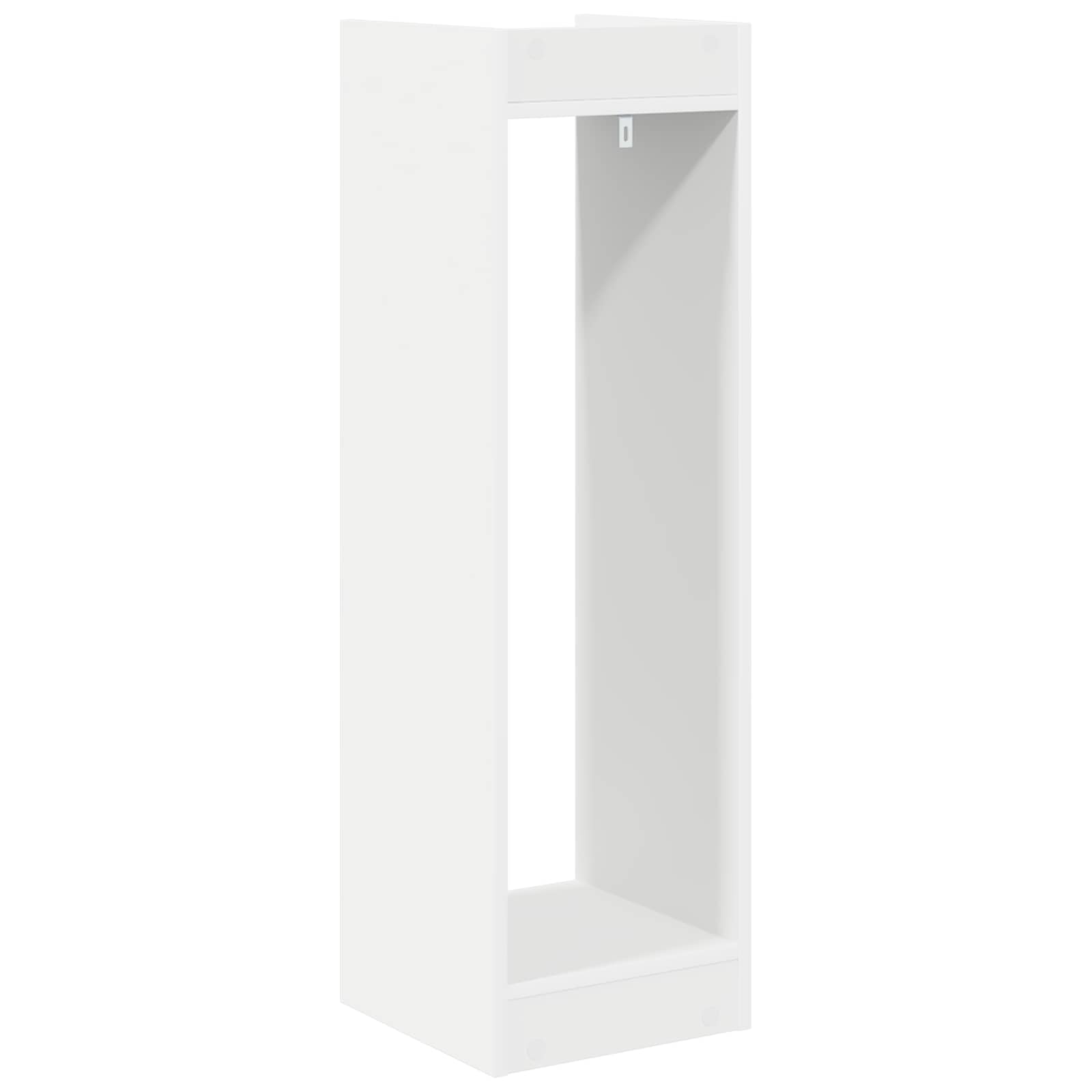 Plant Stand 2 pcs White 30 x 30 x 100 cm Engineered Wood