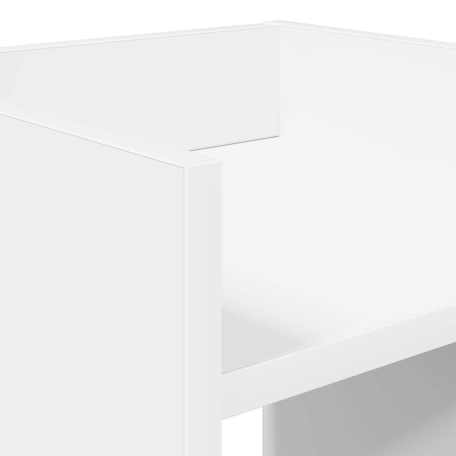 Plant Stand 2 pcs White 30 x 30 x 80 cm Engineered Wood