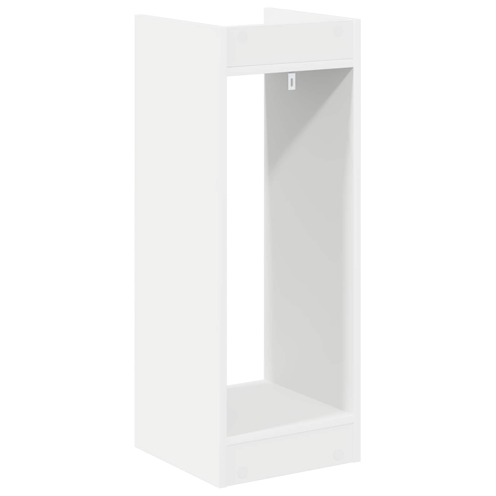 Plant Stand 2 pcs White 30 x 30 x 80 cm Engineered Wood