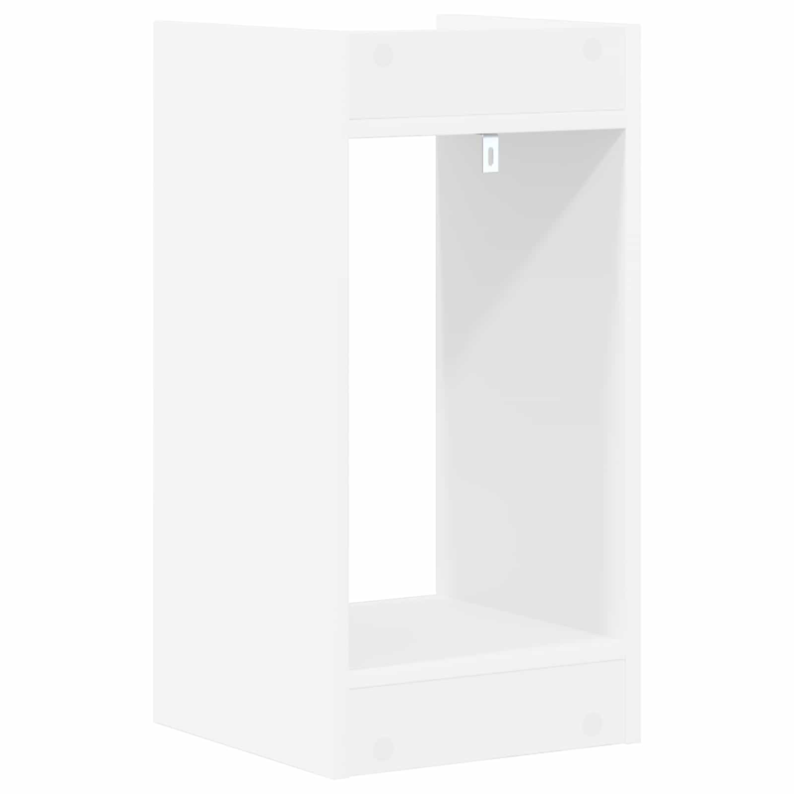 Plant Stand 2 pcs White 30 x 30 x 60 cm Engineered Wood