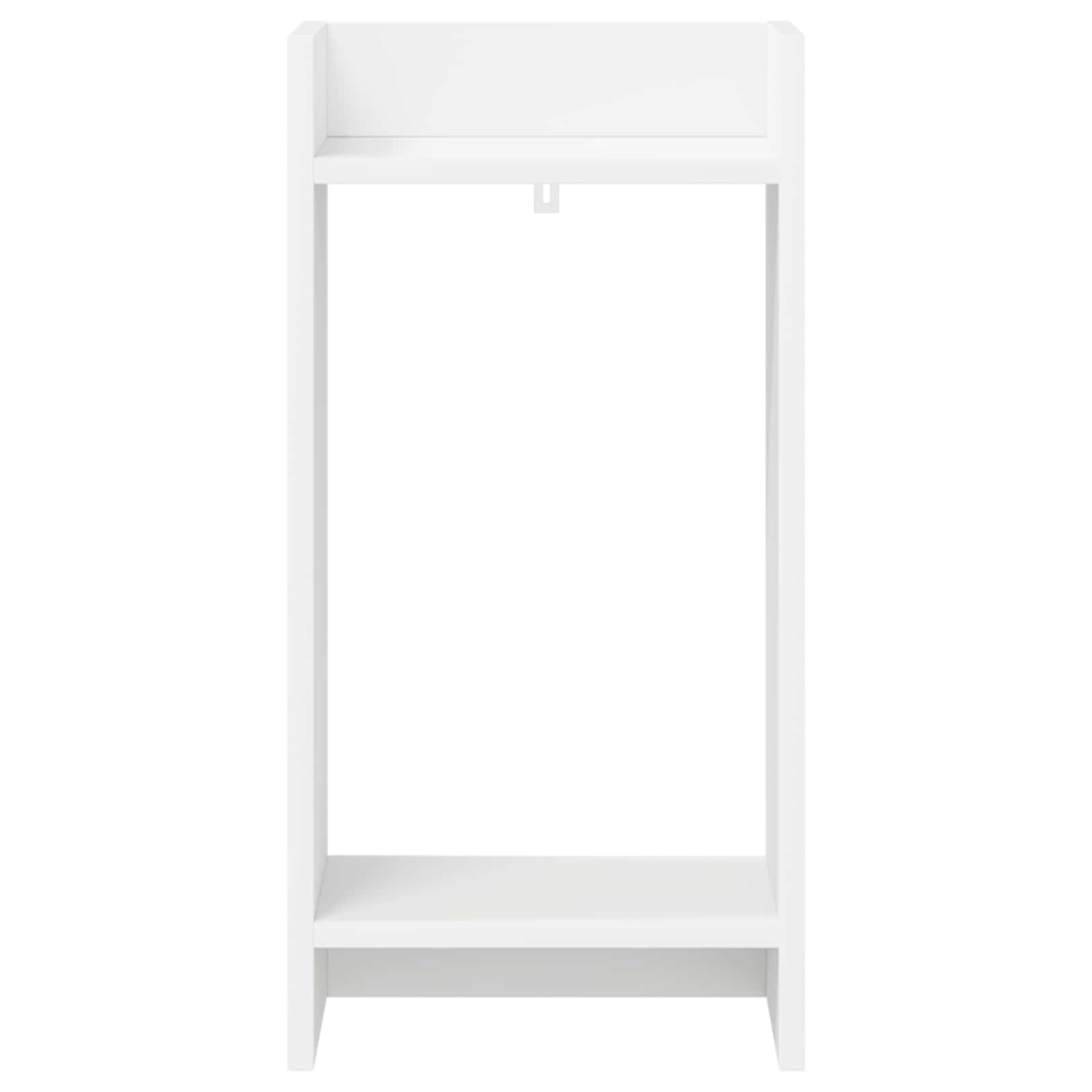 Plant Stand 2 pcs White 30 x 30 x 60 cm Engineered Wood