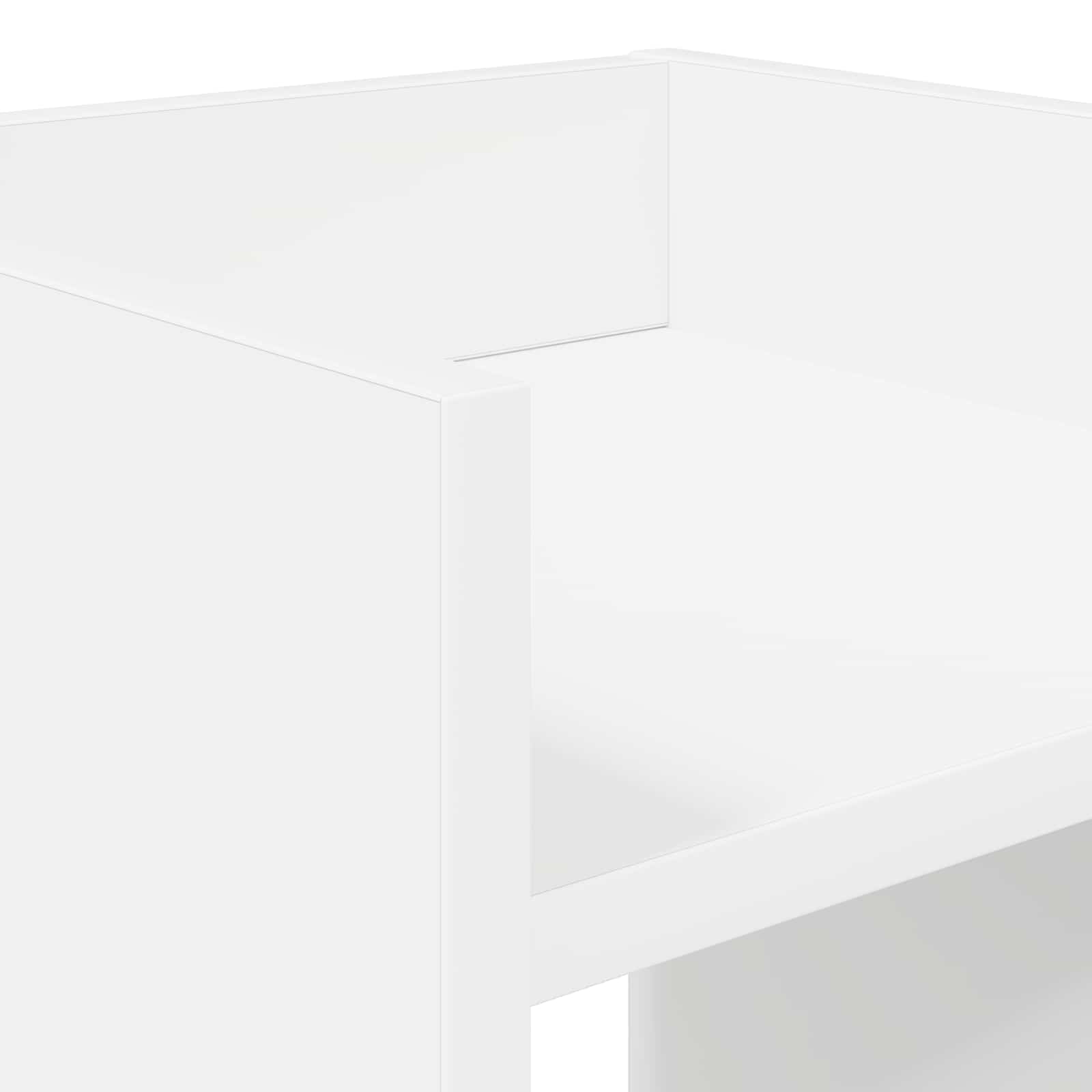 Plant Stand 2 pcs White 30 x 30 x 40 cm Engineered Wood