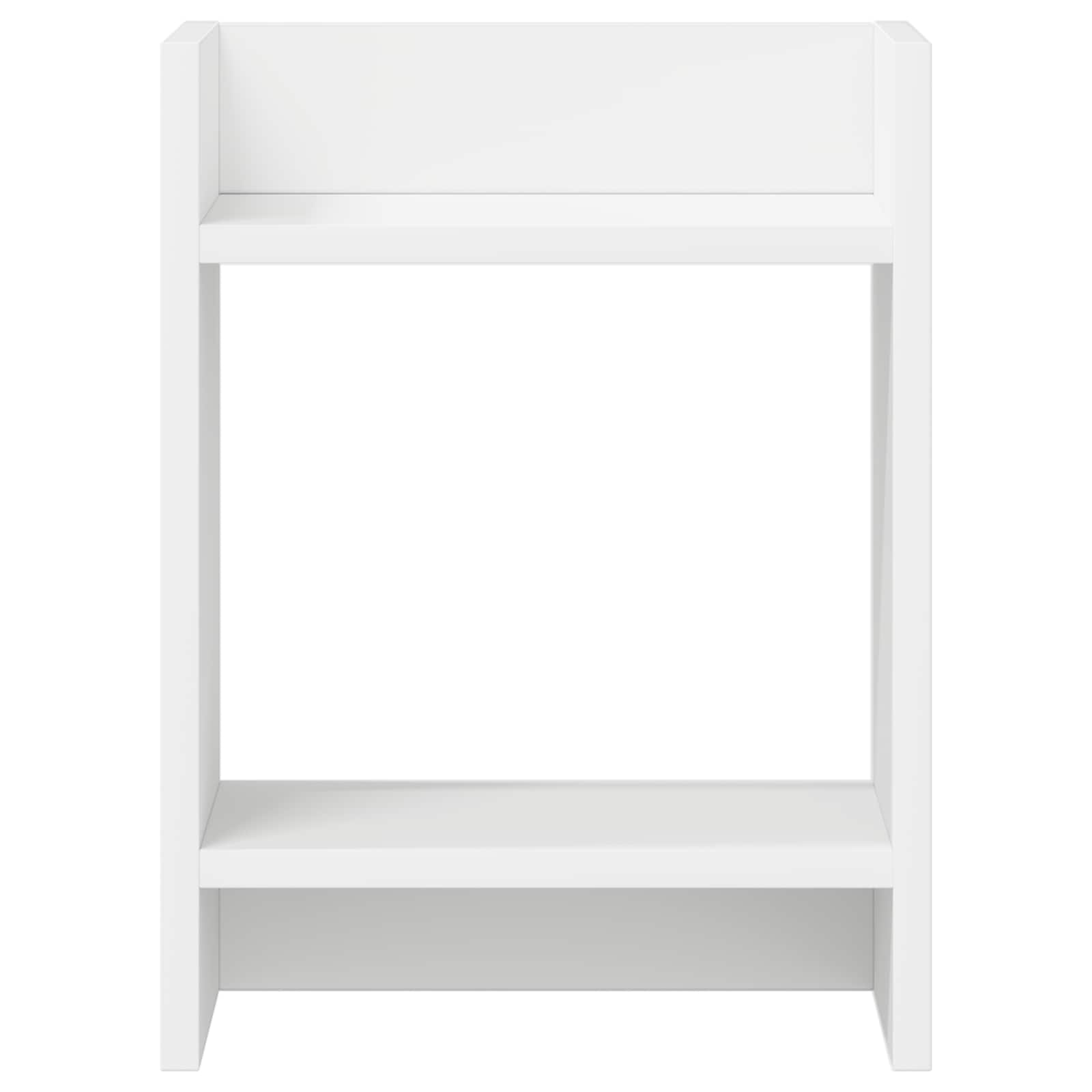 Plant Stand 2 pcs White 30 x 30 x 40 cm Engineered Wood
