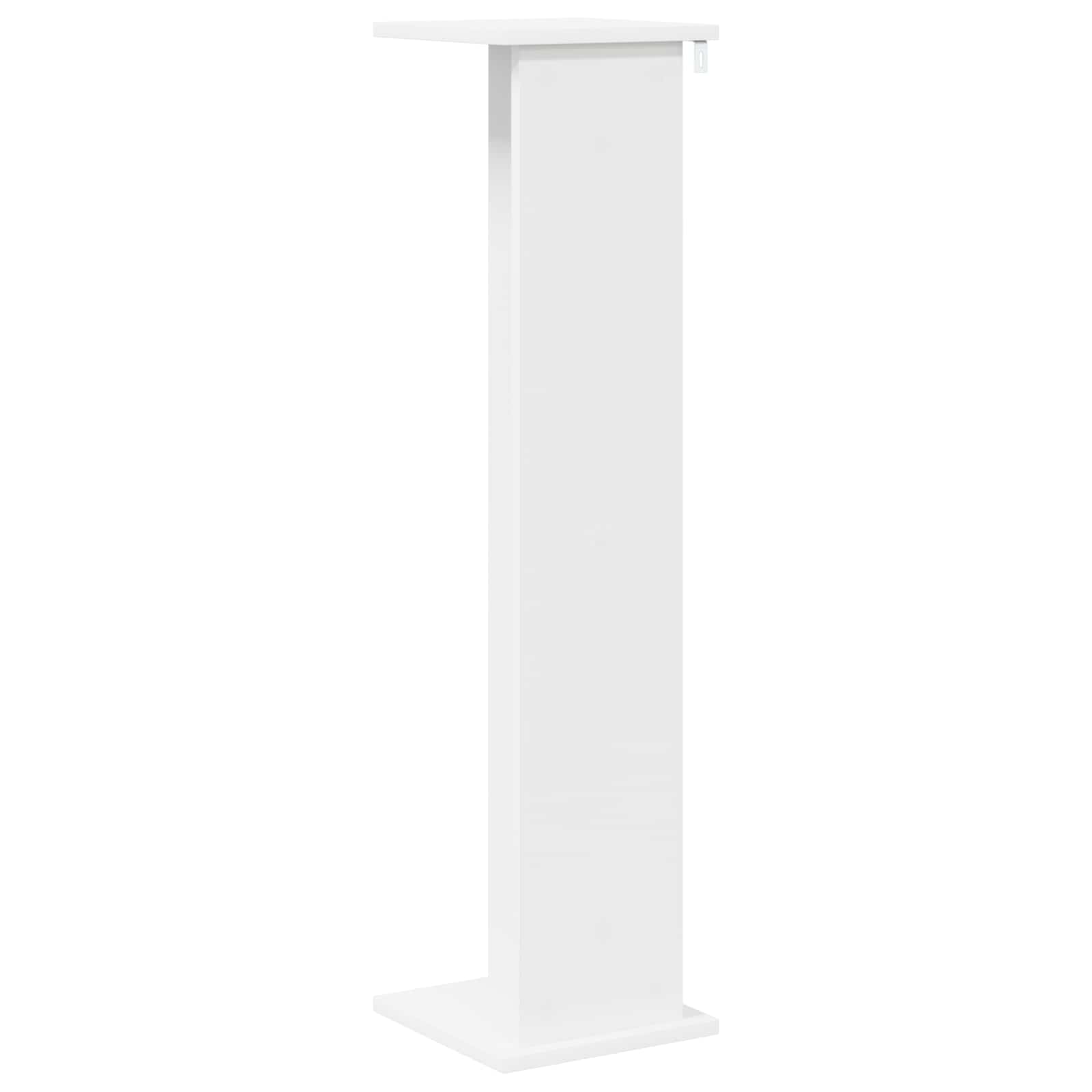 Plant Stand 2 pcs White 25 x 25.5 x 100.5 cm Engineered Wood