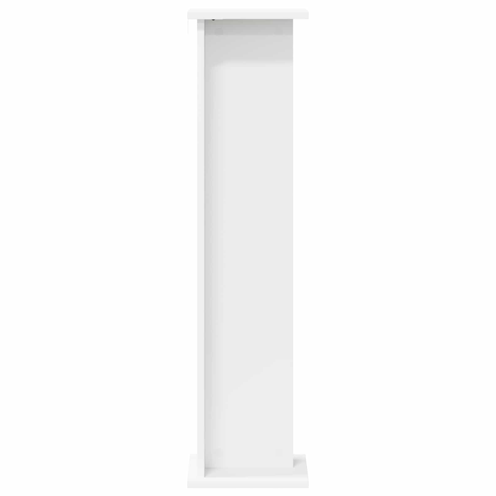 Plant Stand 2 pcs White 25 x 25.5 x 100.5 cm Engineered Wood