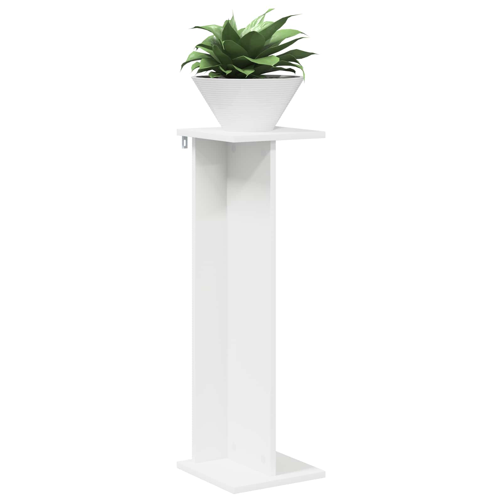 Plant Stand 2 pcs White 25 x 25.5 x 80.5 cm Engineered Wood