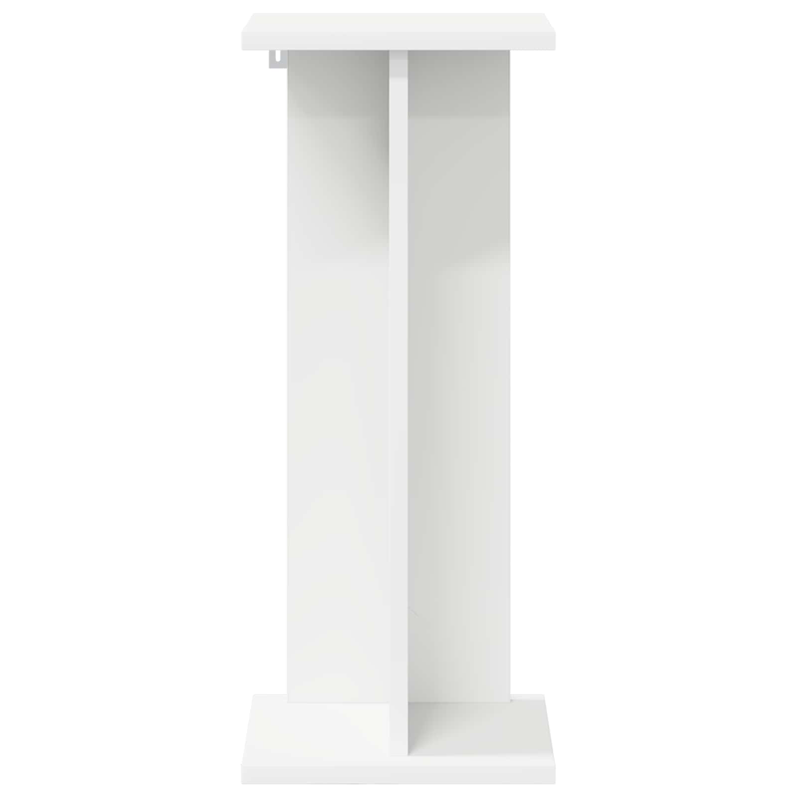 Plant Stand 2 pcs White 25 x 25.5 x 60.5 cm Engineered Wood