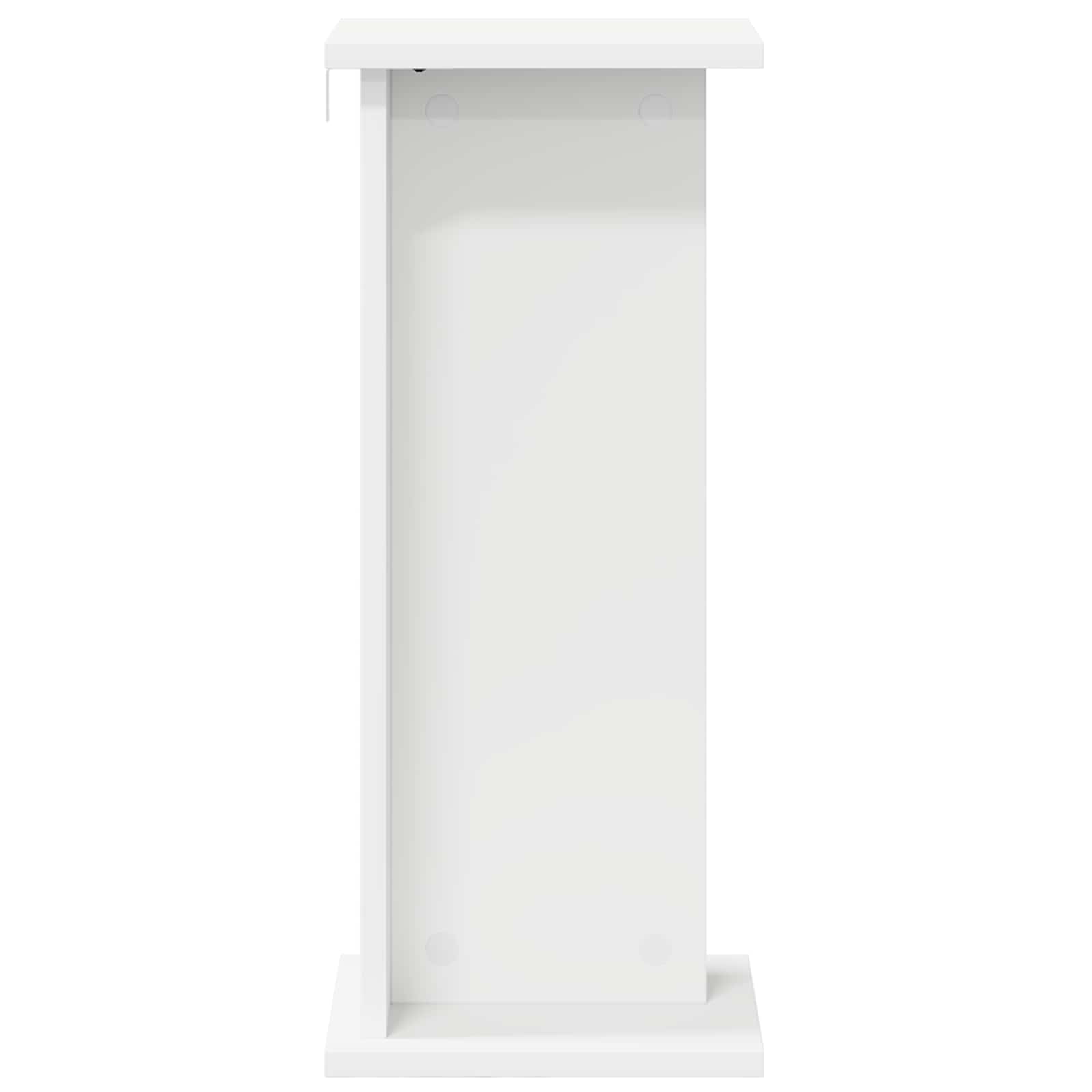 Plant Stand 2 pcs White 25 x 25.5 x 60.5 cm Engineered Wood