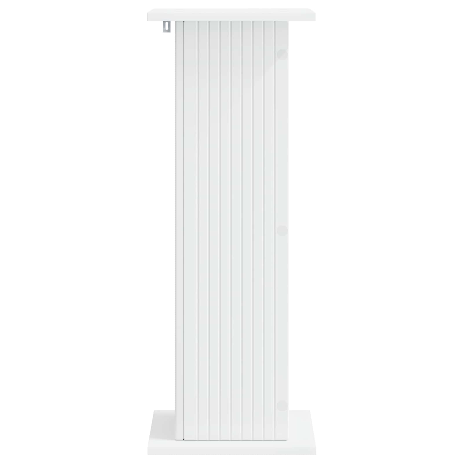 Plant Stand 2 pcs White 30.5 x 30 x 80.5 cm Engineered Wood