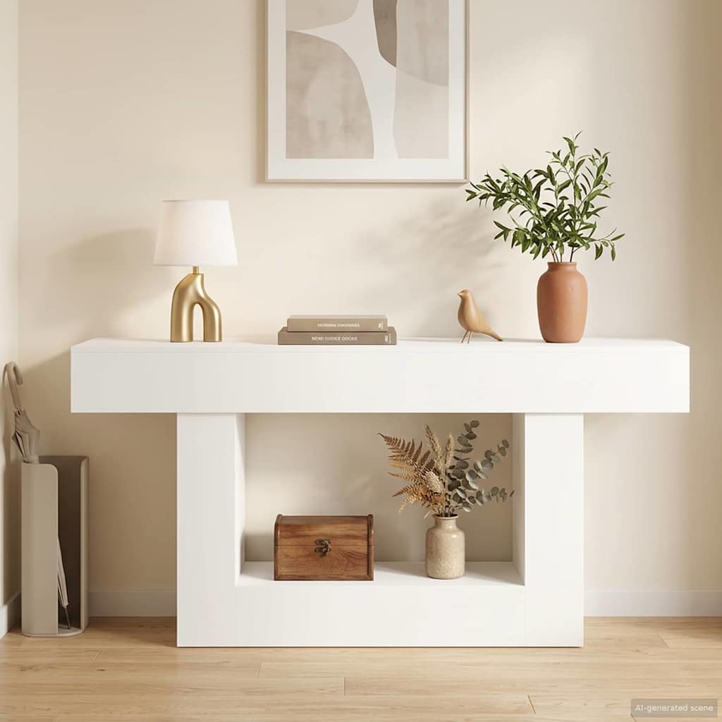 White 160 x 30 x 74 cm