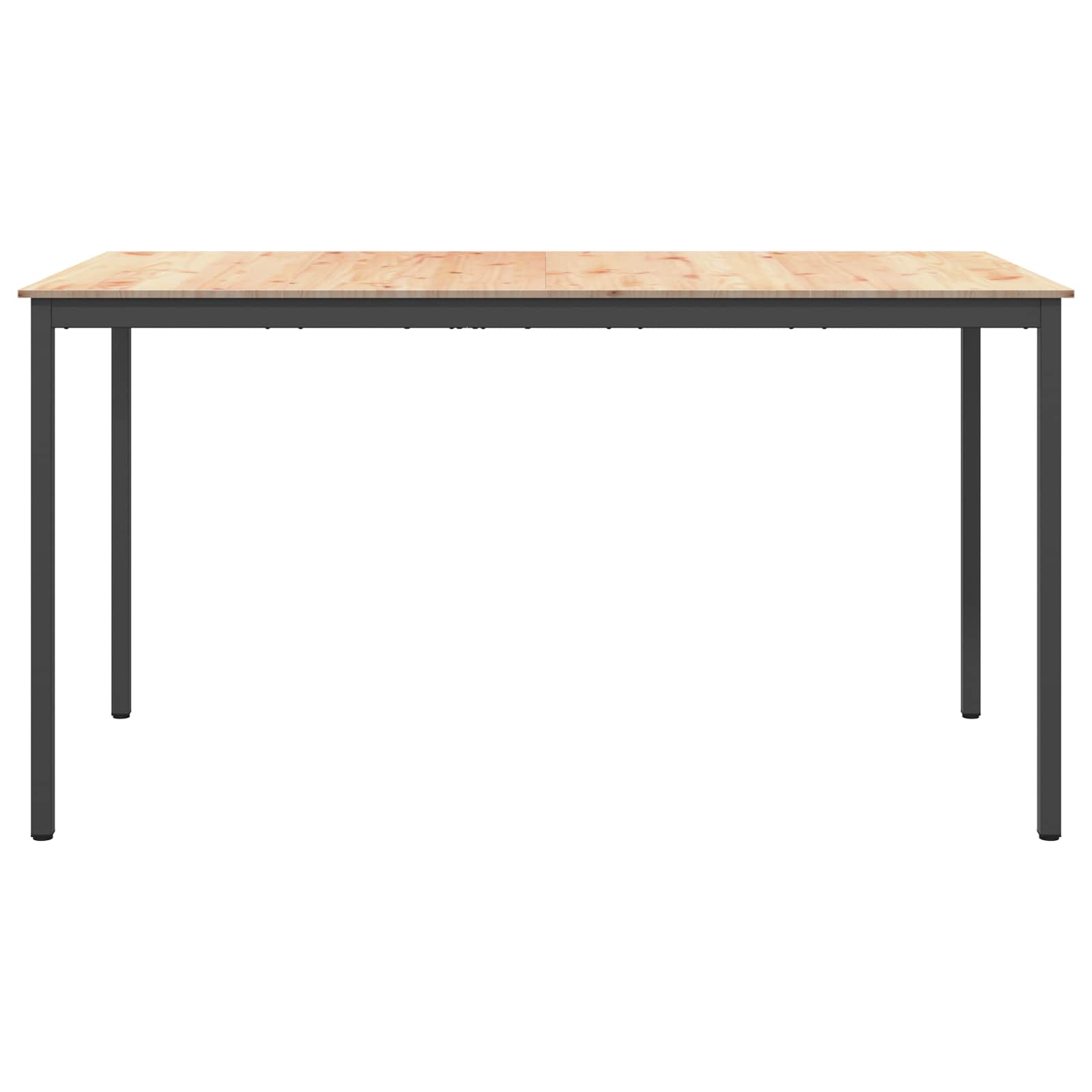 Bar Table Natural 110 x 55 x 105 cm Solid Pine Wood