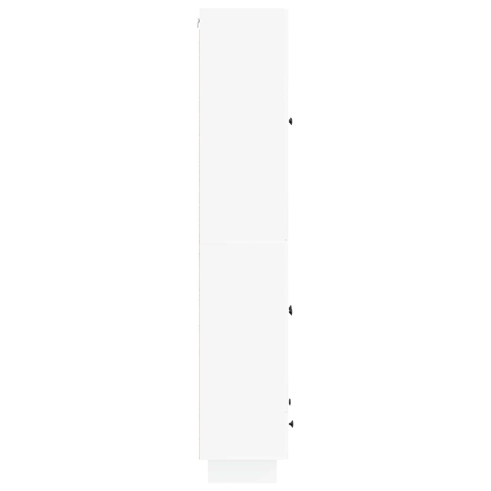 Cabinet Set 2 pcs White 66 x 34.5 x 95 cm Engineered Wood