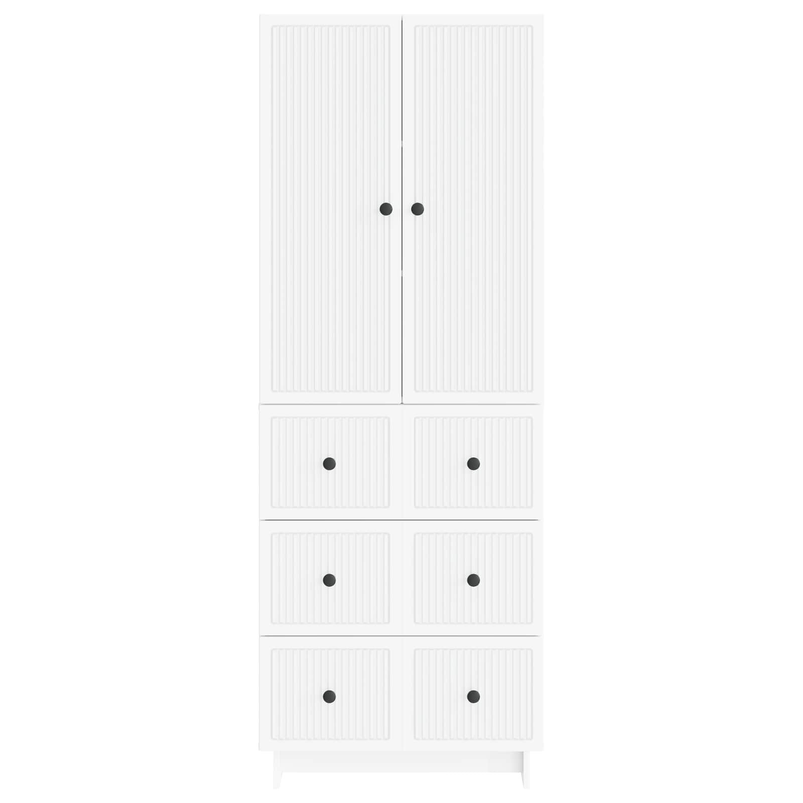 Cabinet Set 2 pcs 66 x 34.5 x 90 cm Engineered Wood