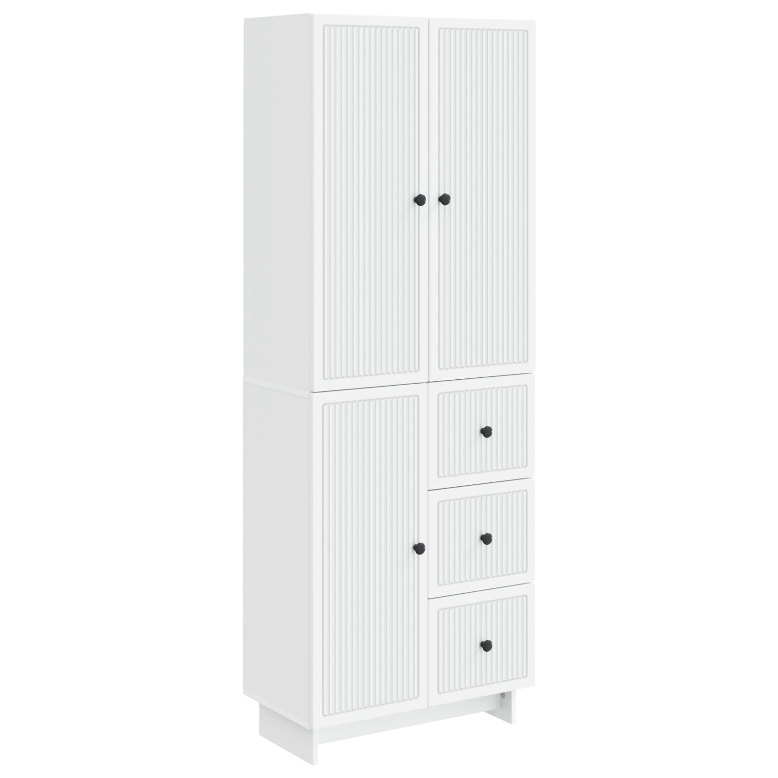 Cabinet Set 2 pcs 66 x 34.5 x 90 cm Engineered Wood