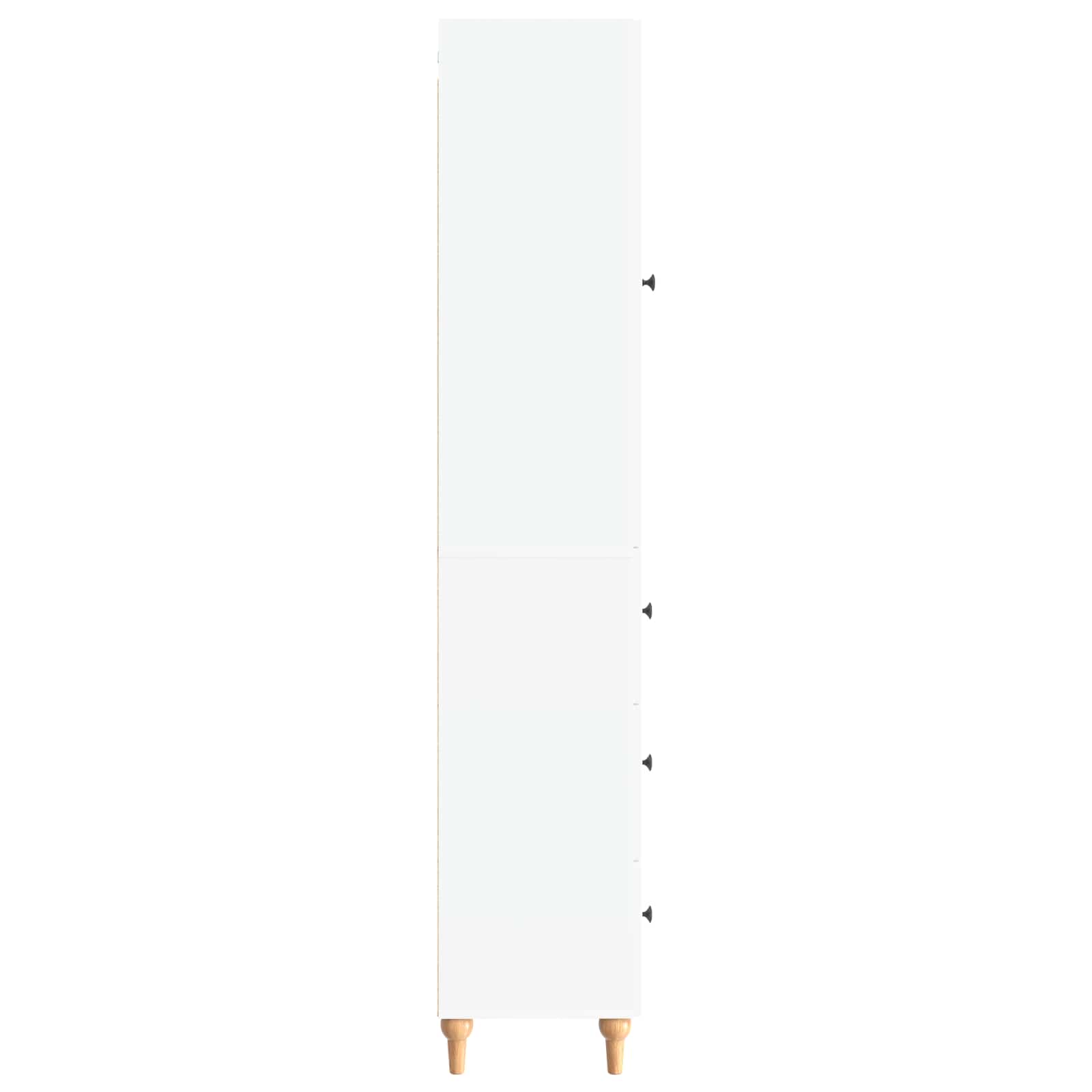 Cabinet Set 2 pcs 33 x 34.5 x 90 cm Engineered Wood