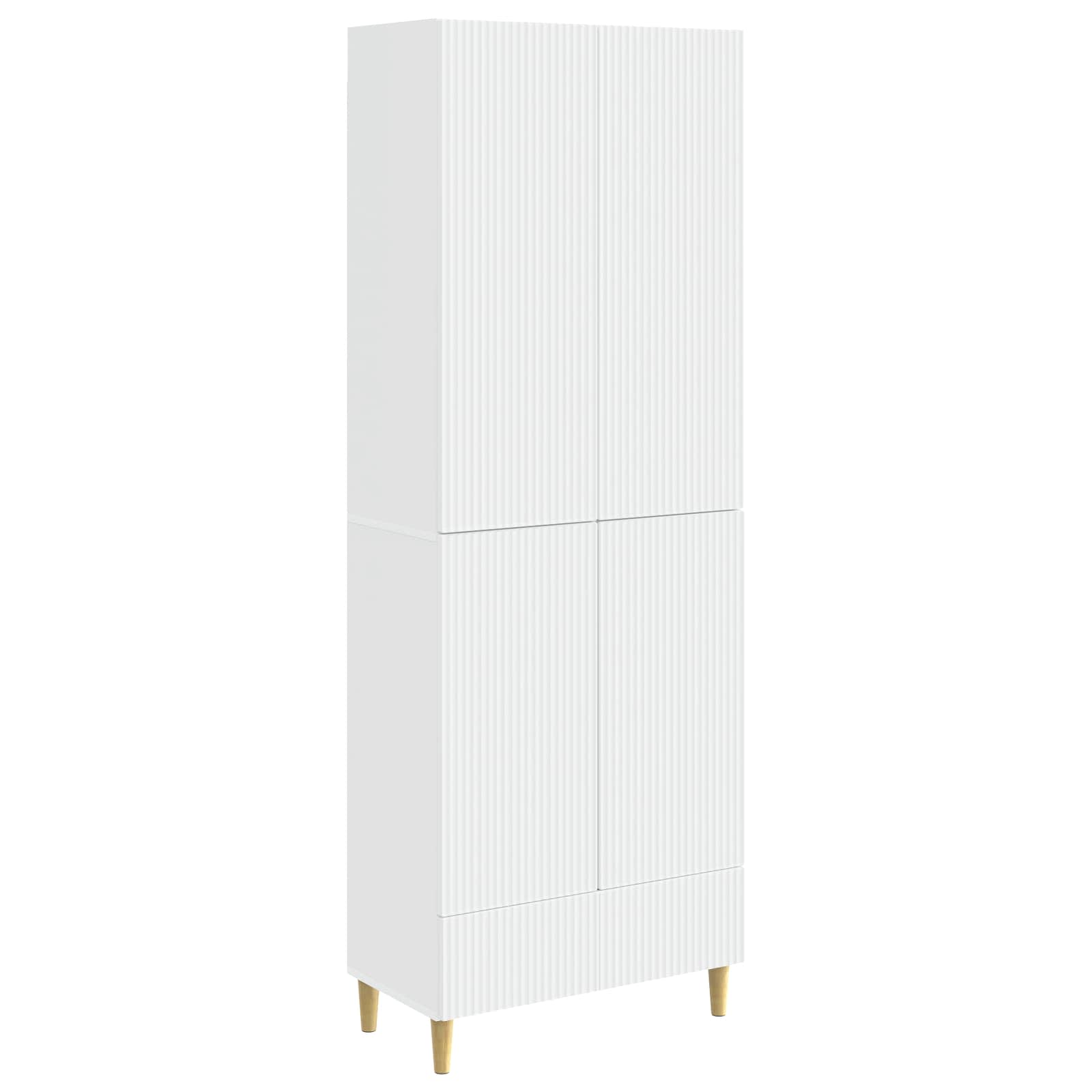 Cabinet Set 2 pcs 66 x 34.5 x 95 cm Engineered Wood