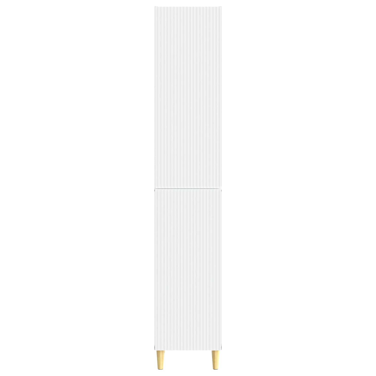 Cabinet Set 2 pcs White 33 x 34.5 x 90 cm Engineered Wood