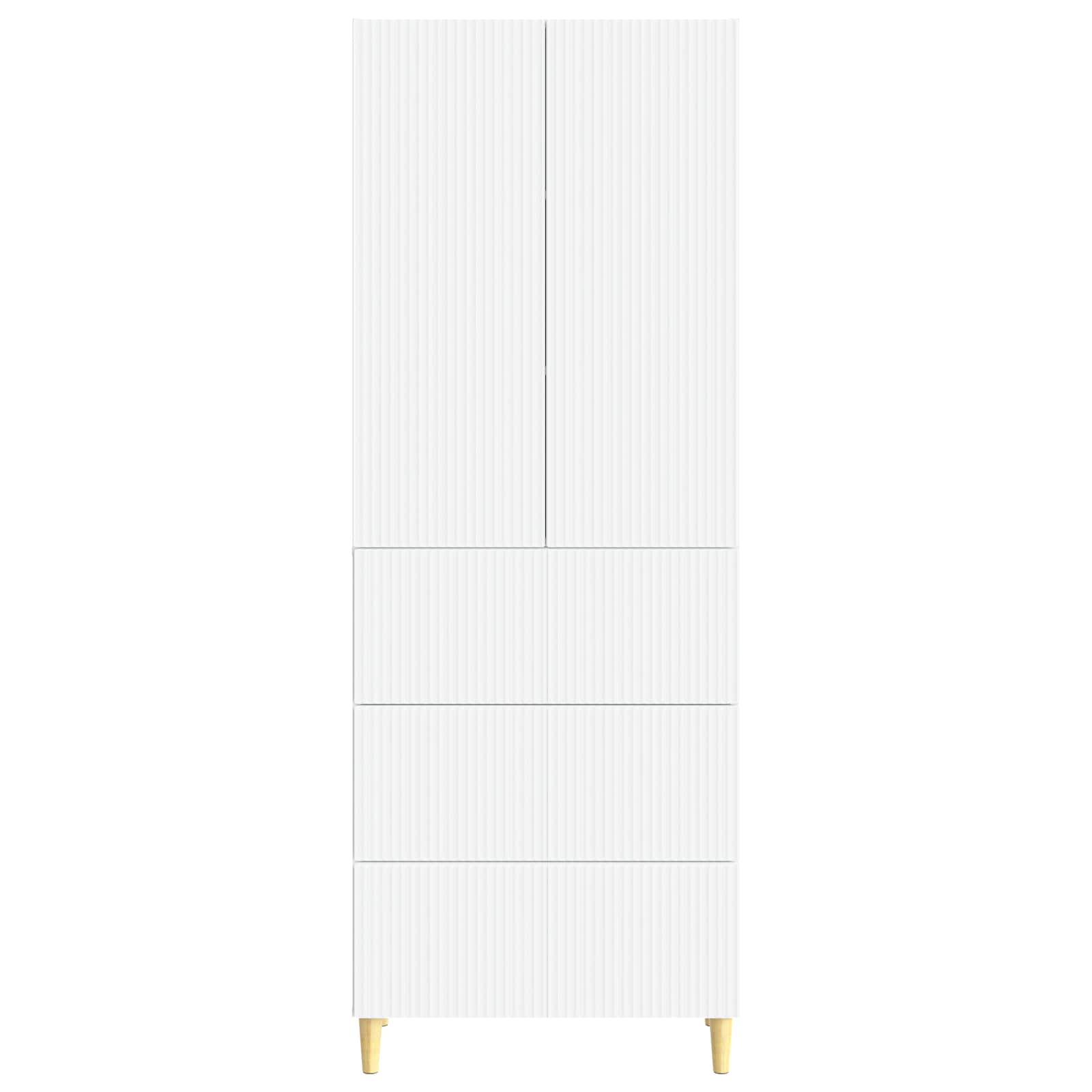 Cabinet Set 2 pcs 66 x 34.5 x 90 cm Engineered Wood