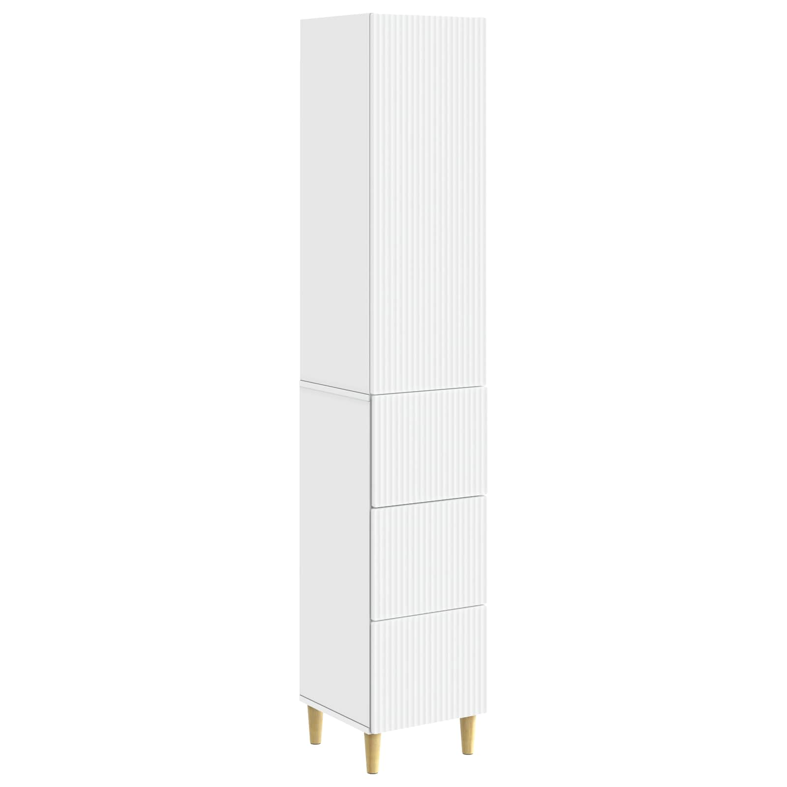 Cabinet Set 2 pcs 33 x 34.5 x 90 cm Engineered Wood