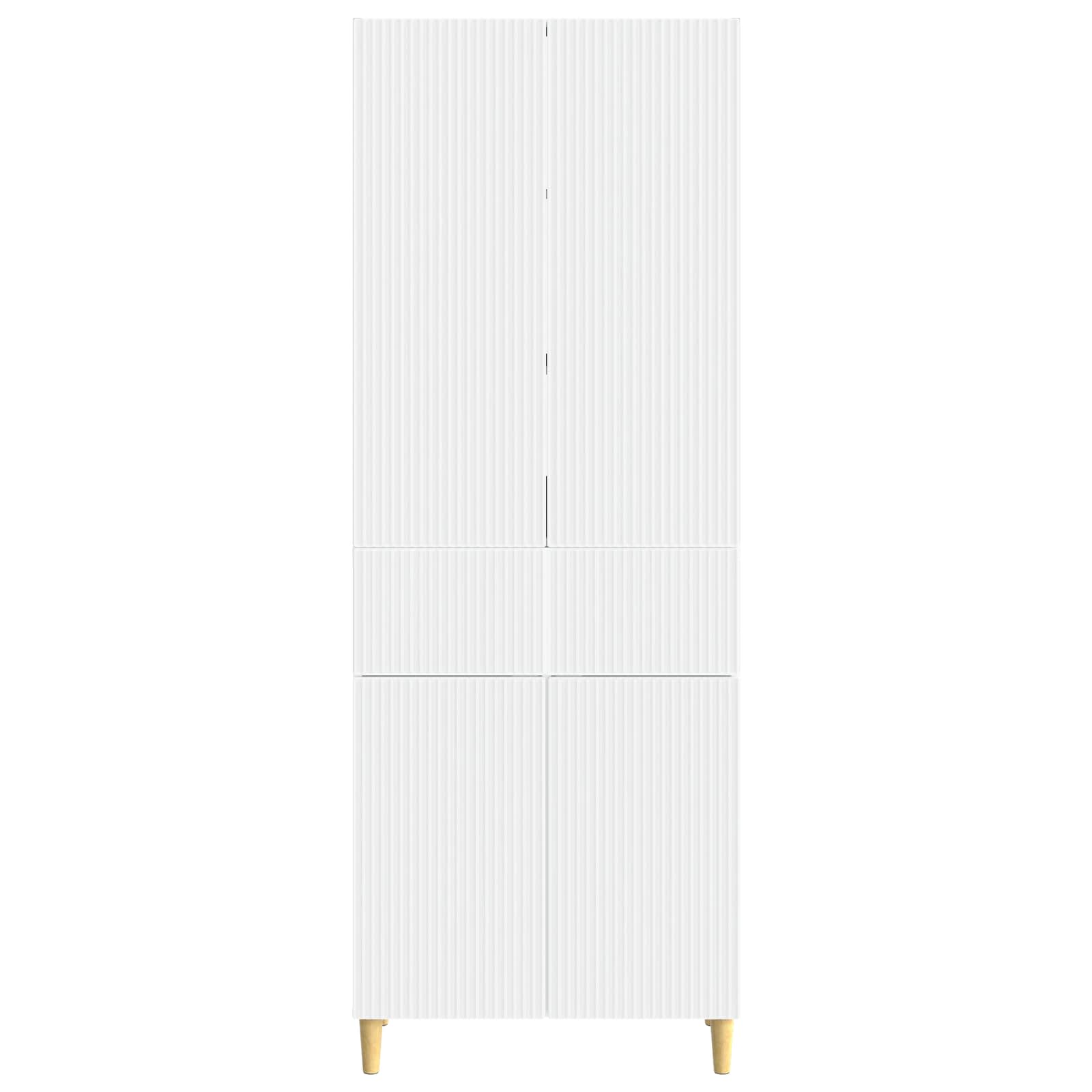 Cabinet Set 2 pcs 66 x 34.5 x 90 cm Engineered Wood