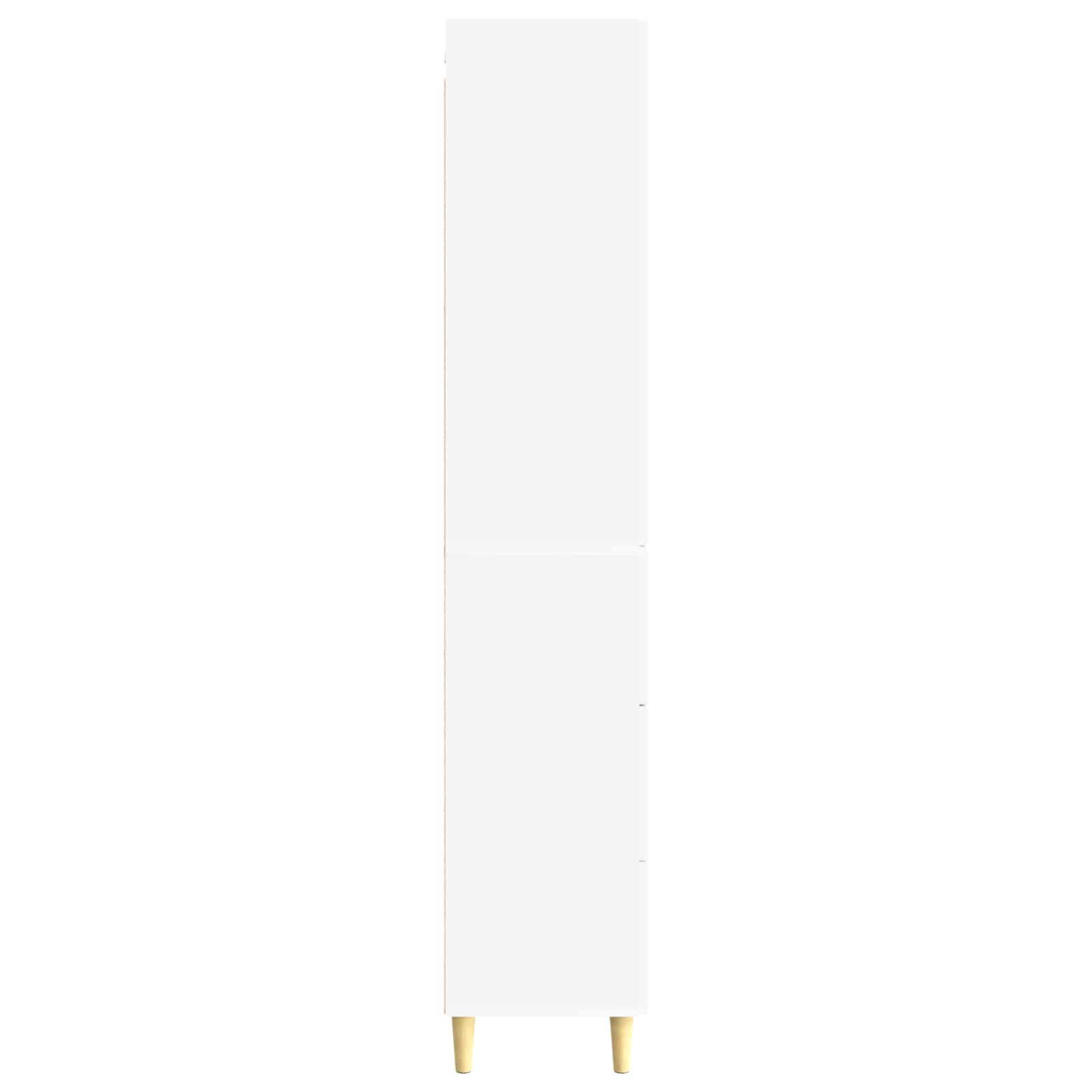 Cabinet Set 2 pcs White 33 x 34.5 x 90 cm Engineered Wood