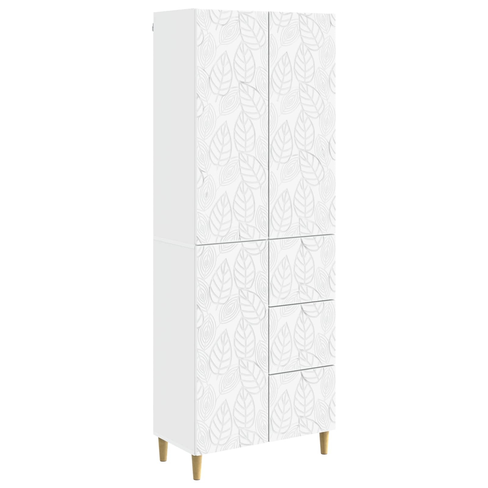 2 pcs White