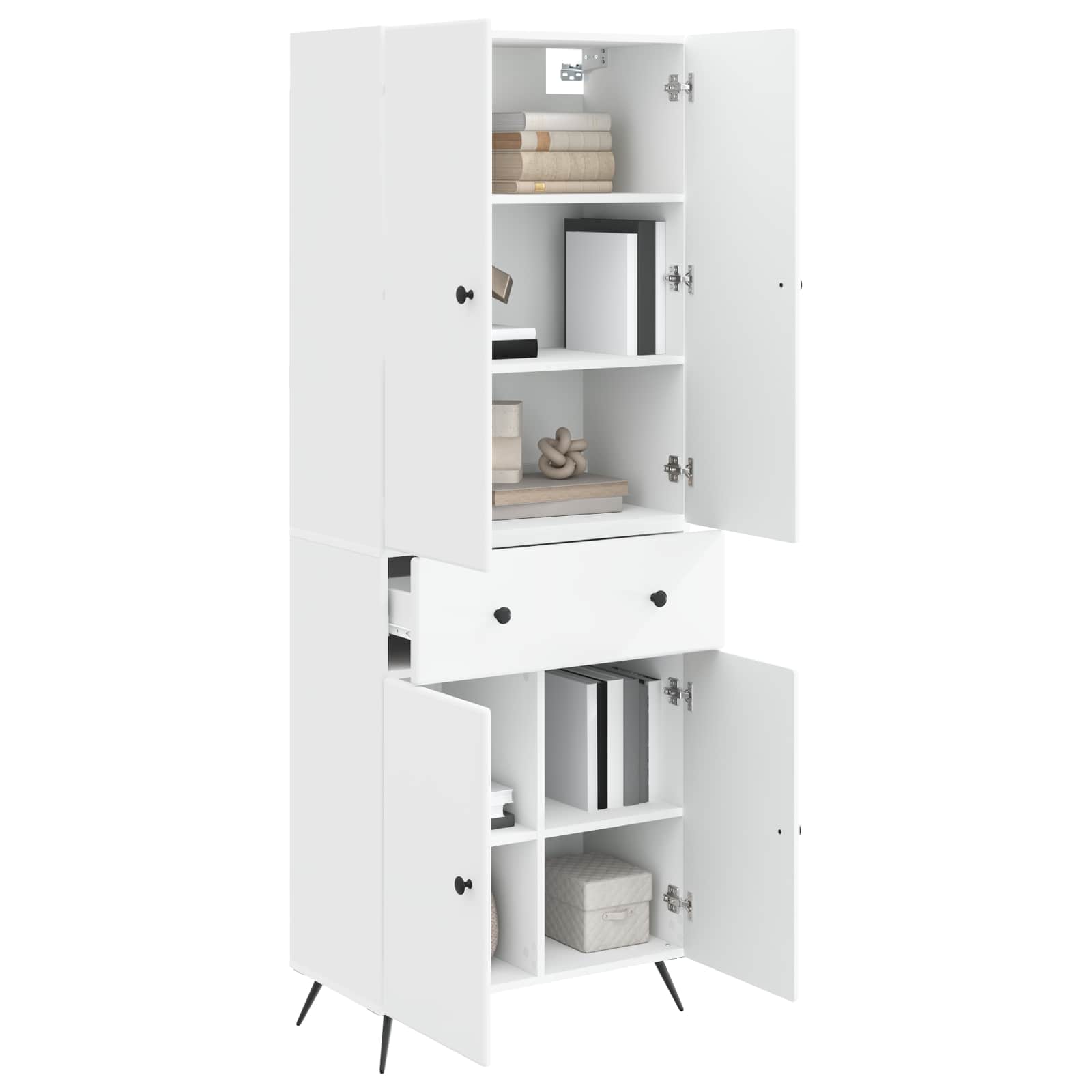 2 pcs White