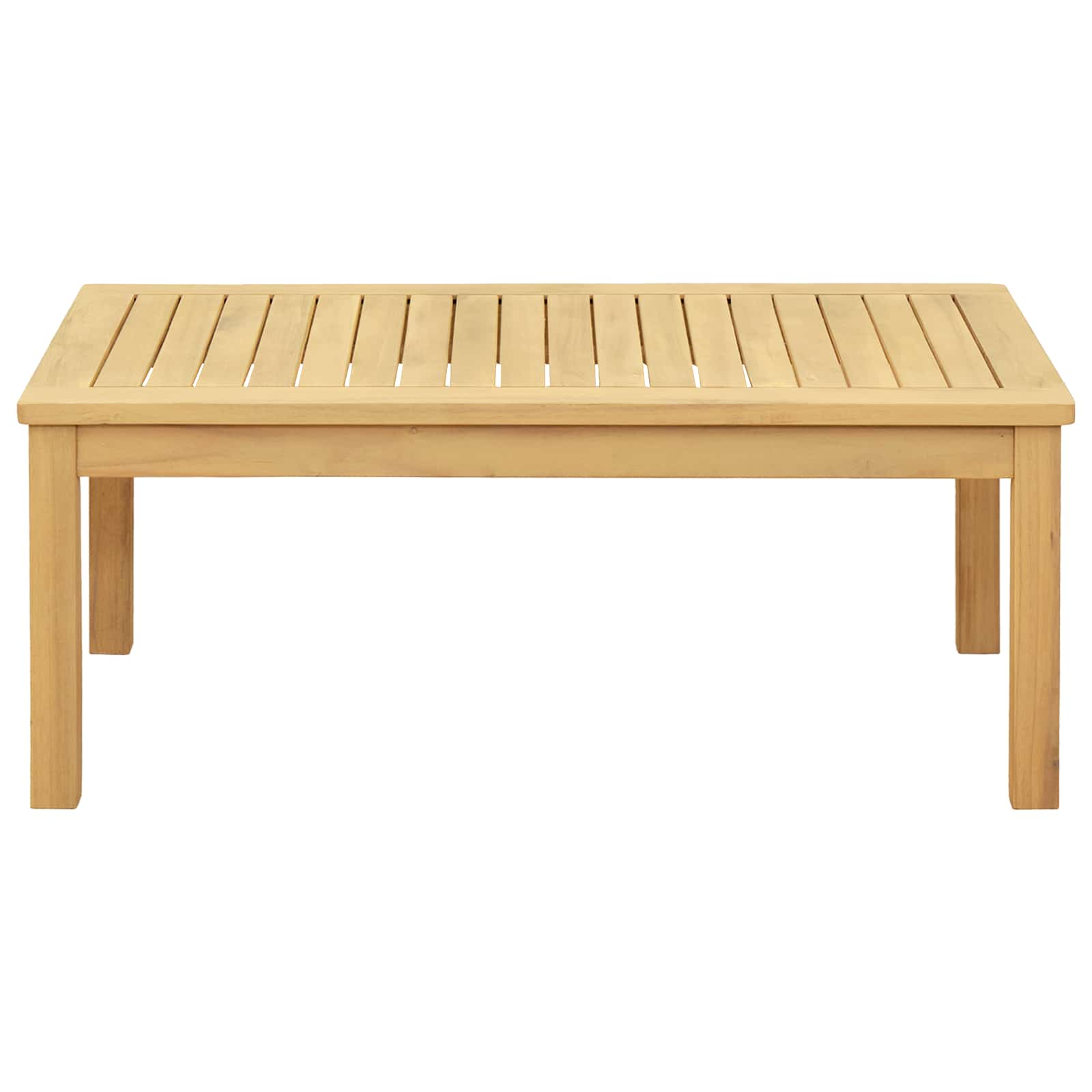 Coffee Table Light acacia 90 x 50 x 36 cm Solid Acacia Wood