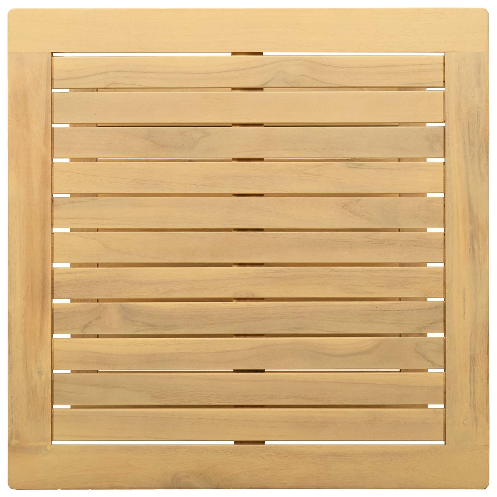 Side Table Oil Natural 45 x 45 x 45 cm Solid Acacia Wood