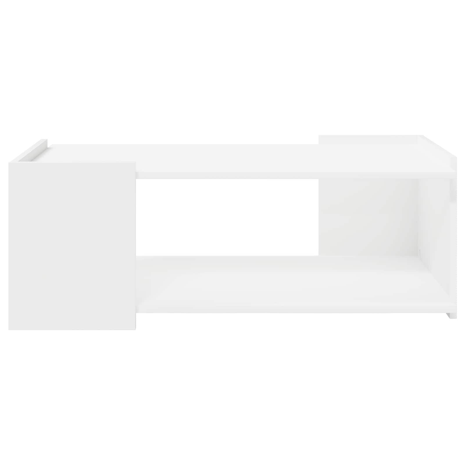 Coffee Table White 90 x 50 x 33 cm Engineered Wood