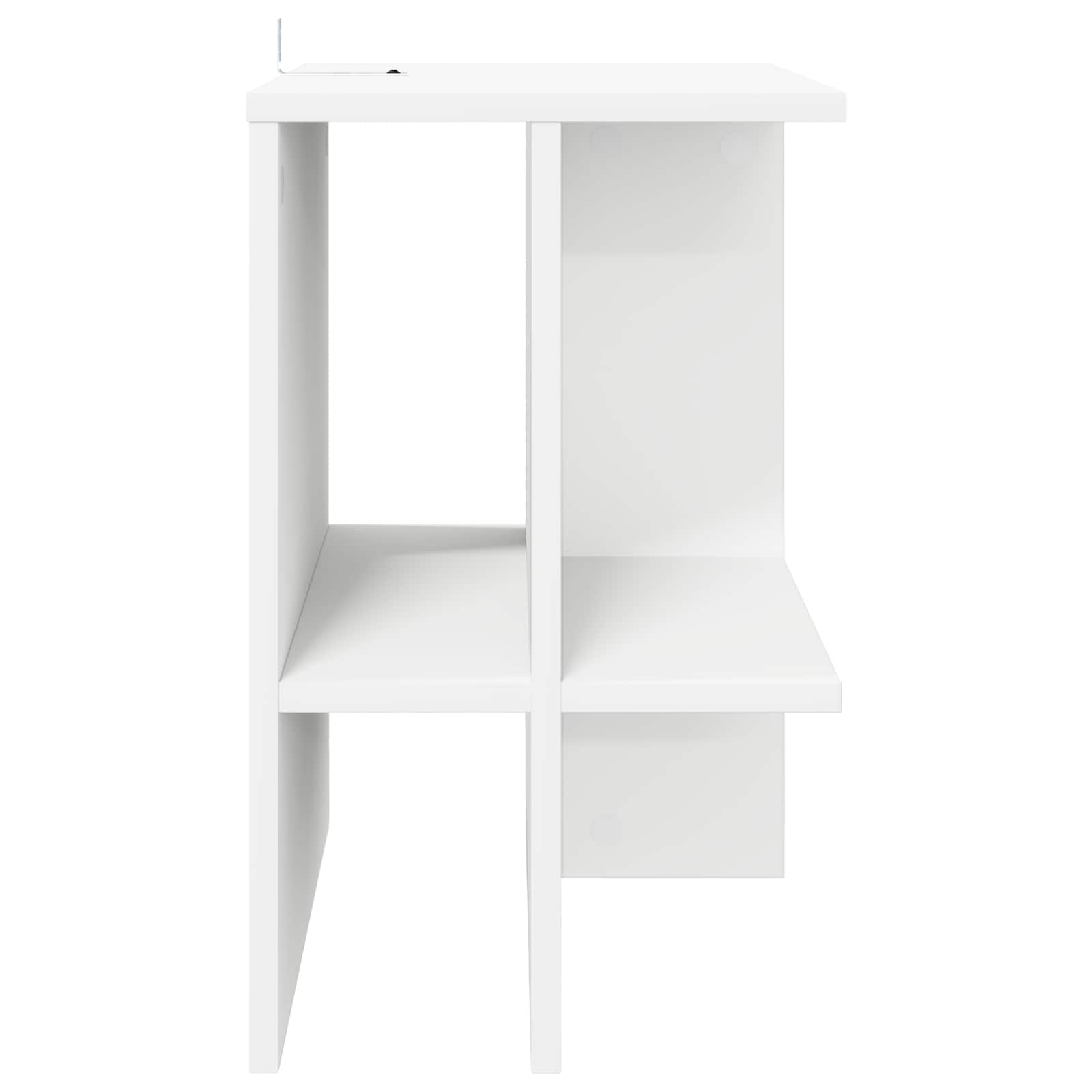 Coffee Table White 40 x 30 x 49 cm Engineered Wood