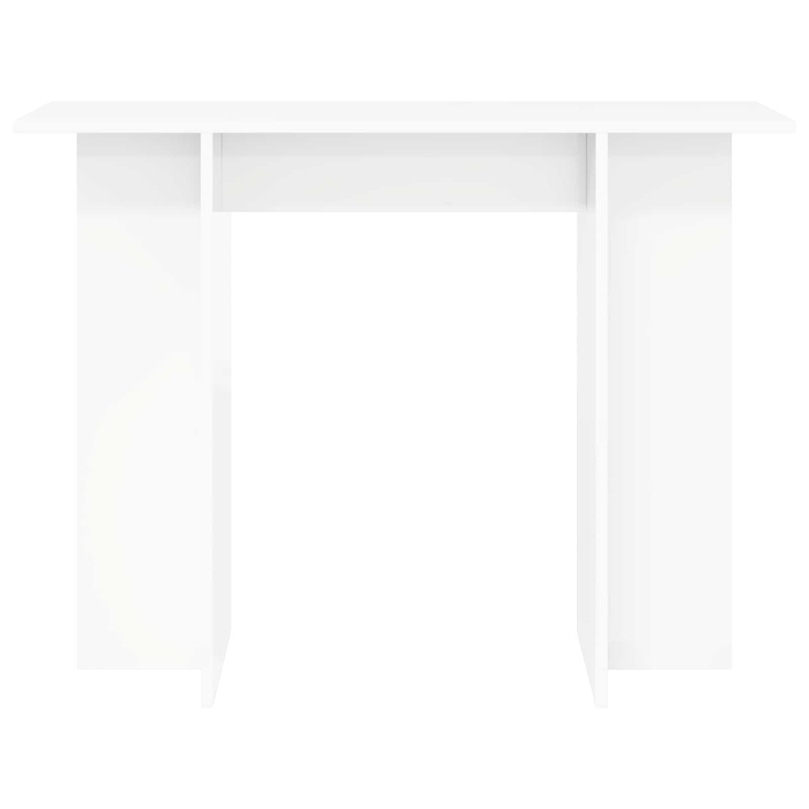 Console Table White 100 x 30 x 75 cm Engineered Wood