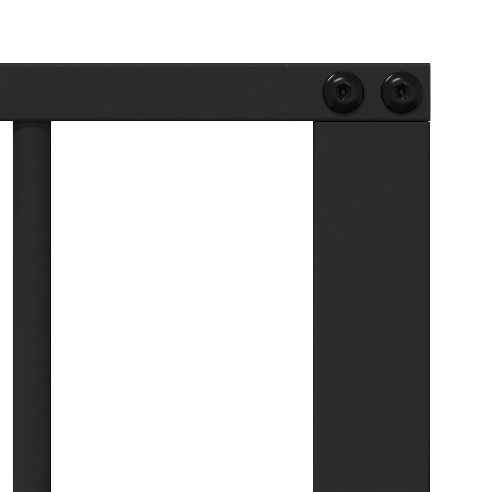 Dog Gate 4 pcs Black 60 x 60 cm Galvanised Steel