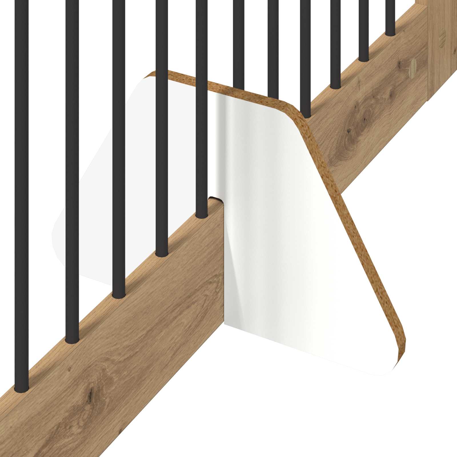Foldable Dog Gate with Stands 4 pcs Artisan Oak 401 cm