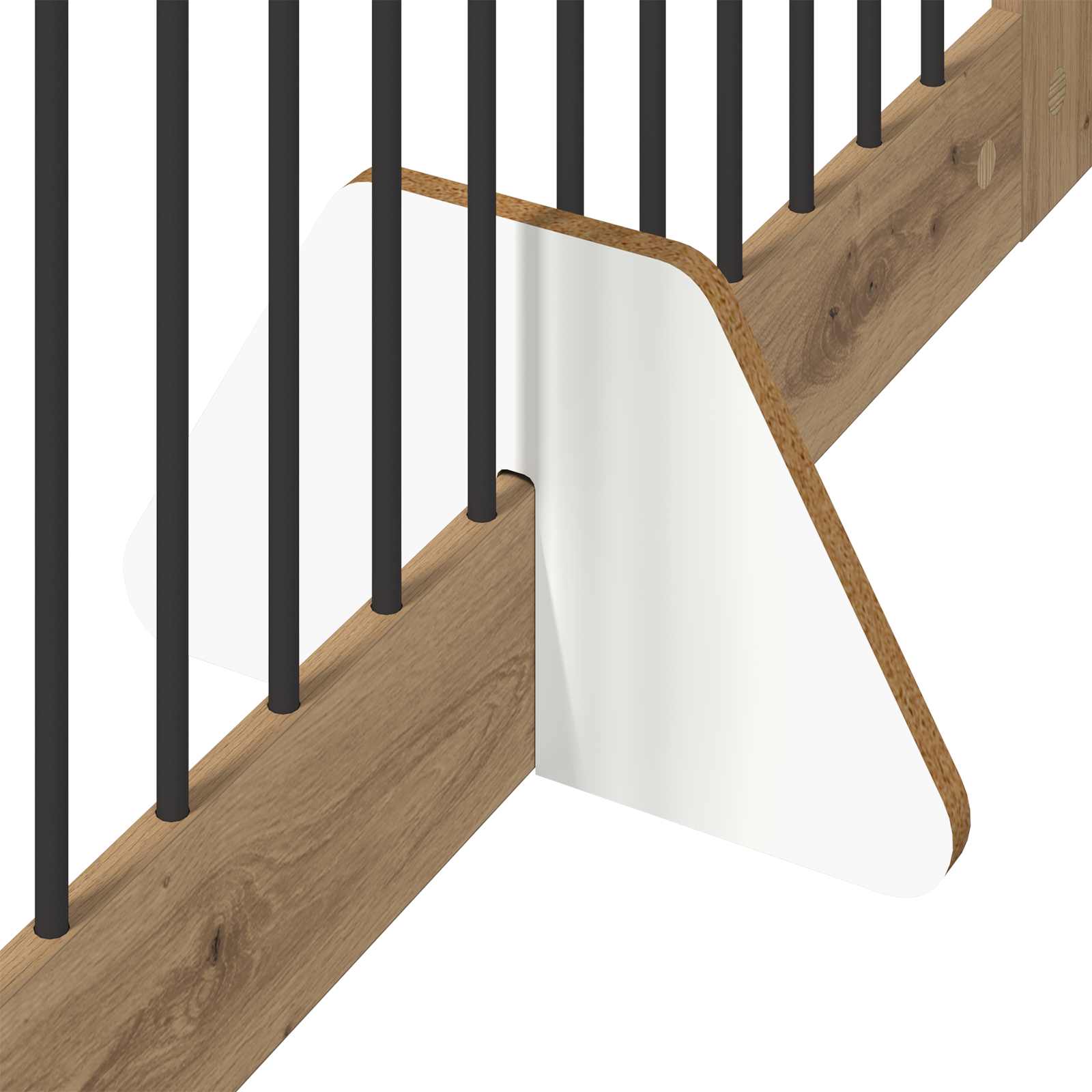 Foldable Dog Gate with Stands 4 pcs Artisan Oak 401 cm