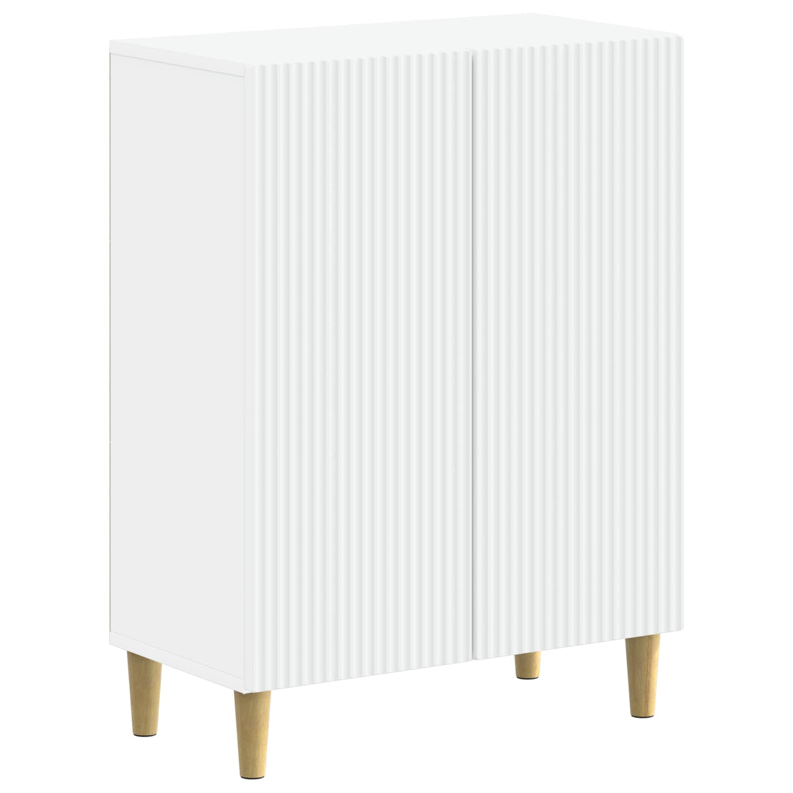 2 Piece Bathroom Cabinet Set ARNHEM White Engineered Wood