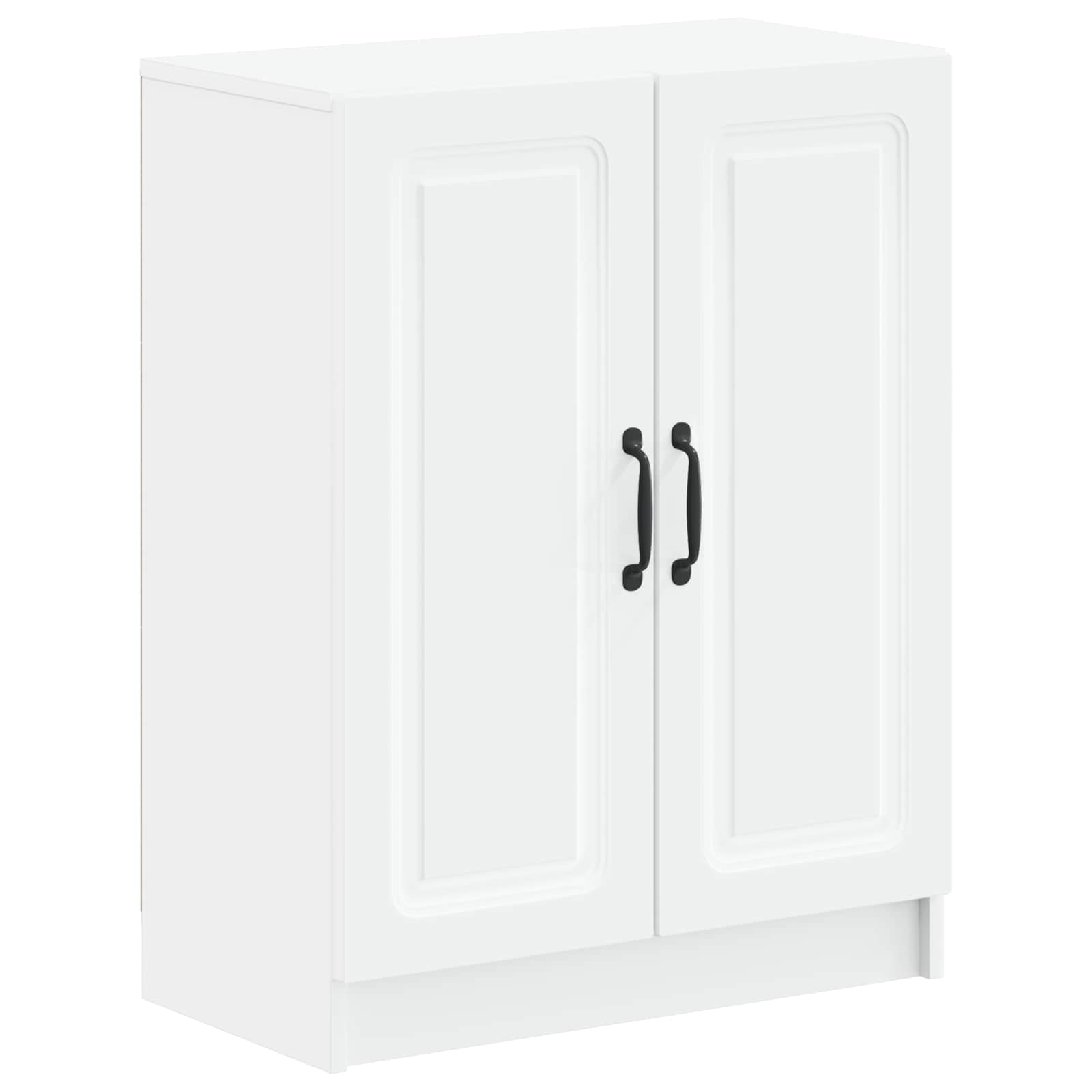 2 Piece Bathroom Cabinet Set UTRECHT White Engineered Wood