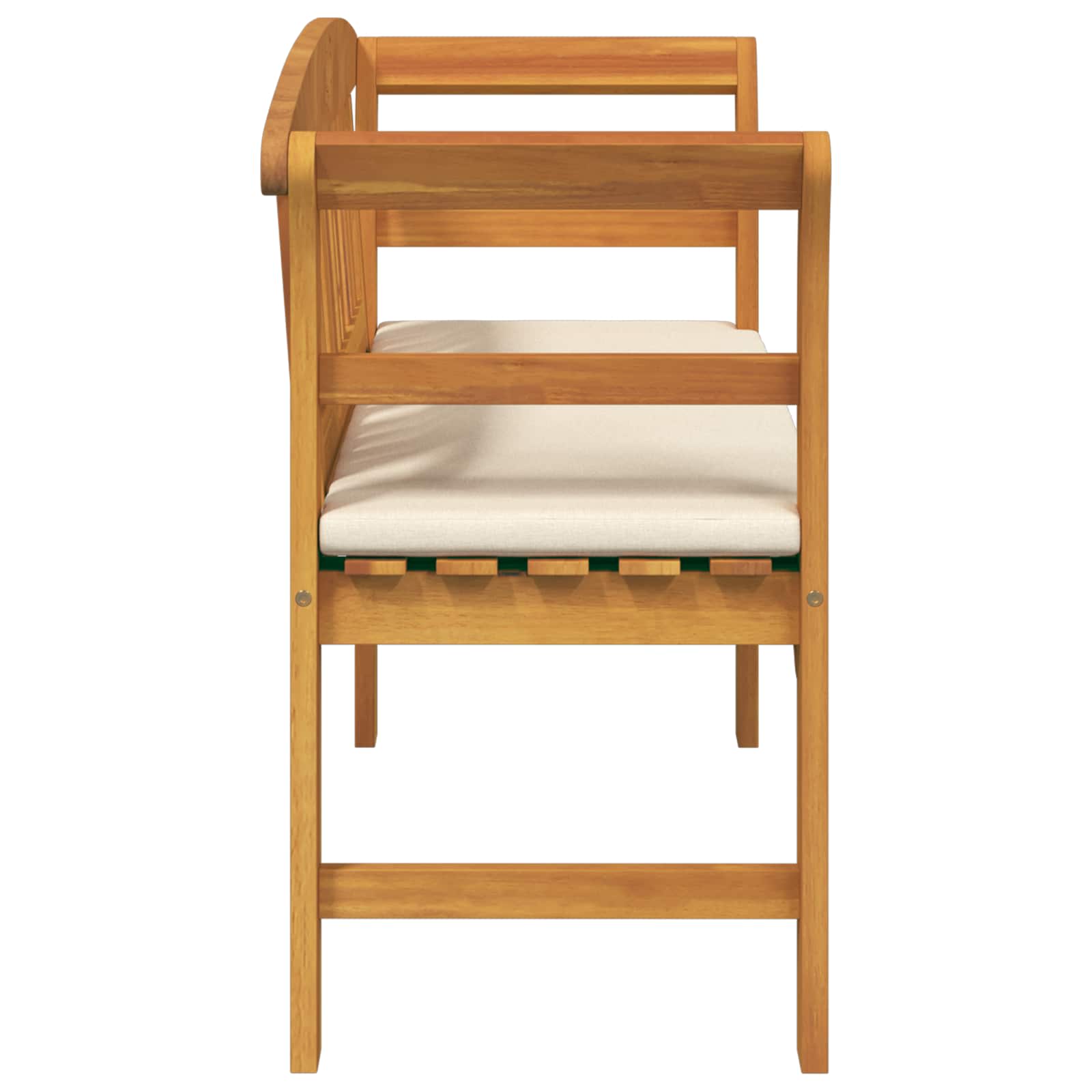 Rose Bench Natural 114 x 46 x 82.5 cm Solid Acacia Wood