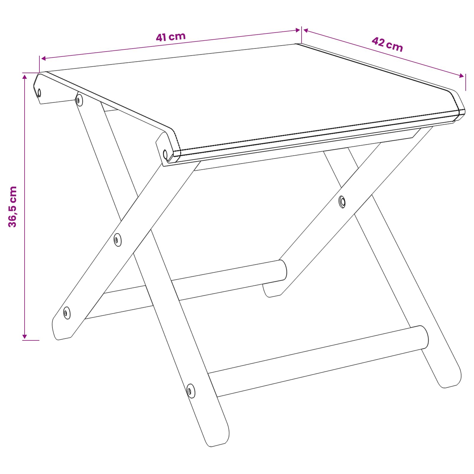 Deck Chair 2 pcs Solid Eucalyptus Wood Blue