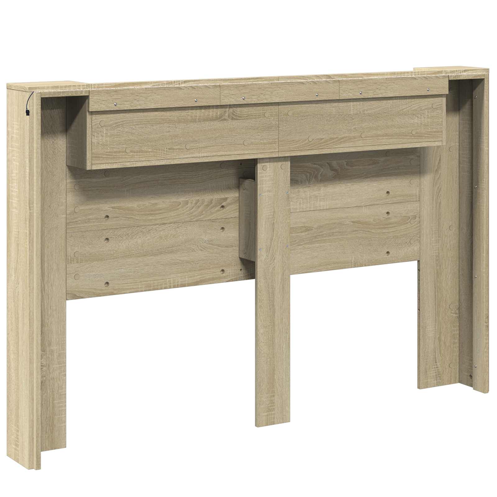 Headboard Sonoma Oak Engineered Wood